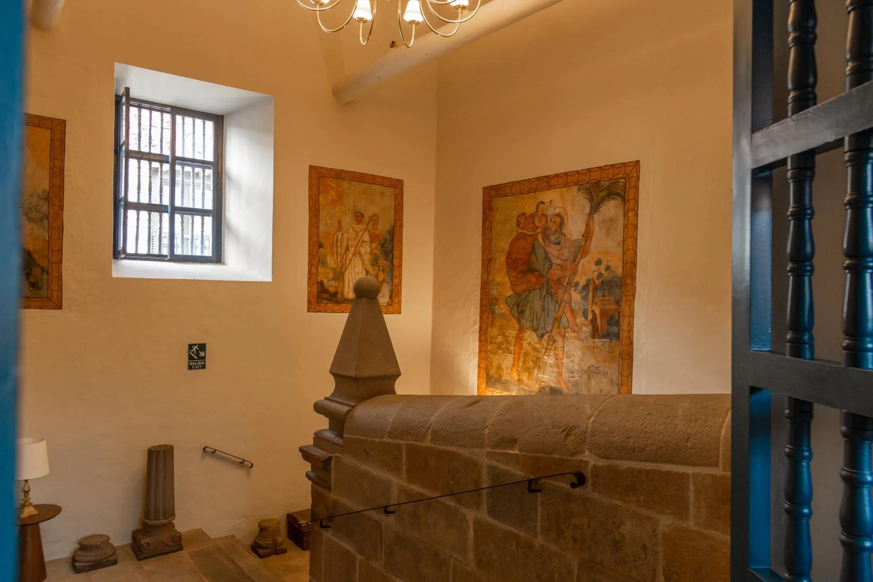 Decorative detail in Novotel Cusco