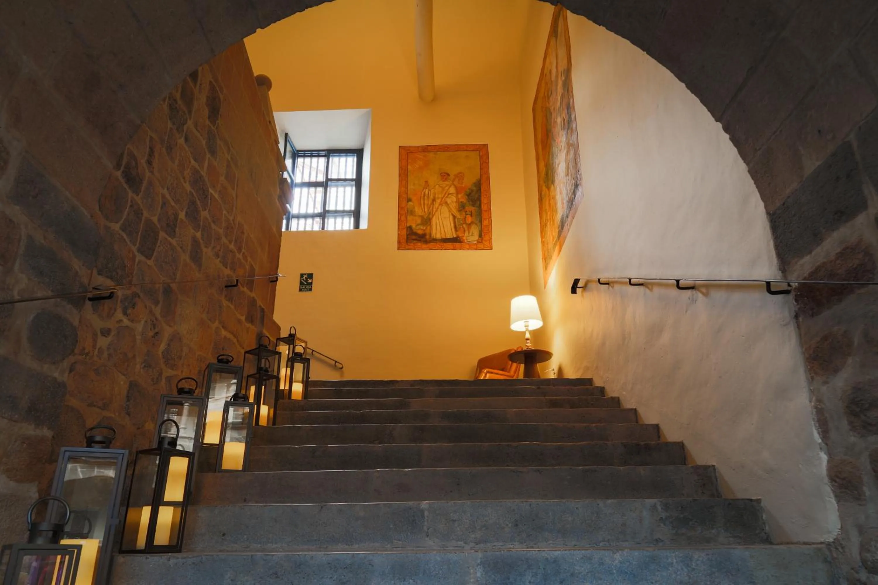 Decorative detail in Novotel Cusco