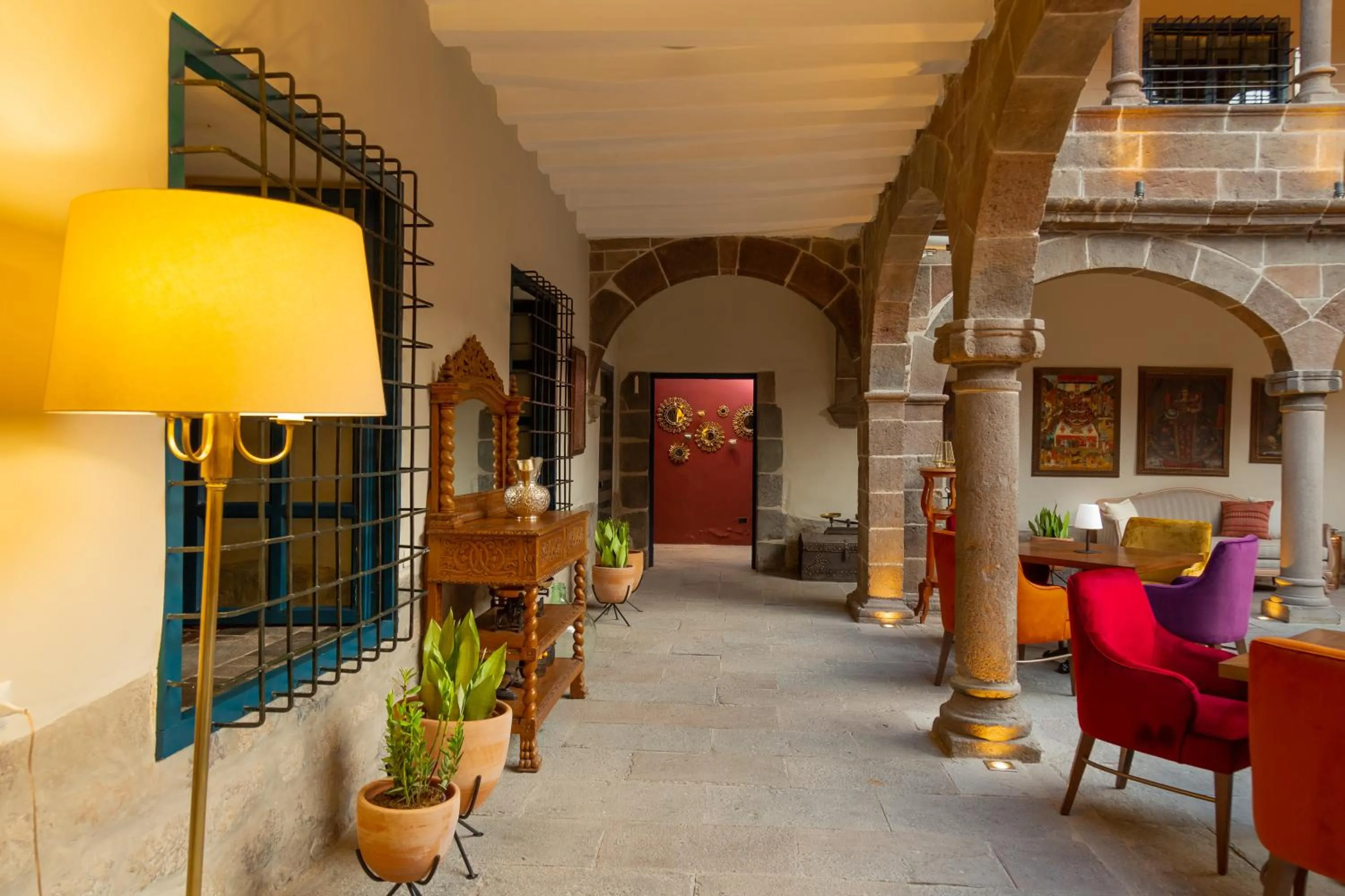 Patio in Novotel Cusco