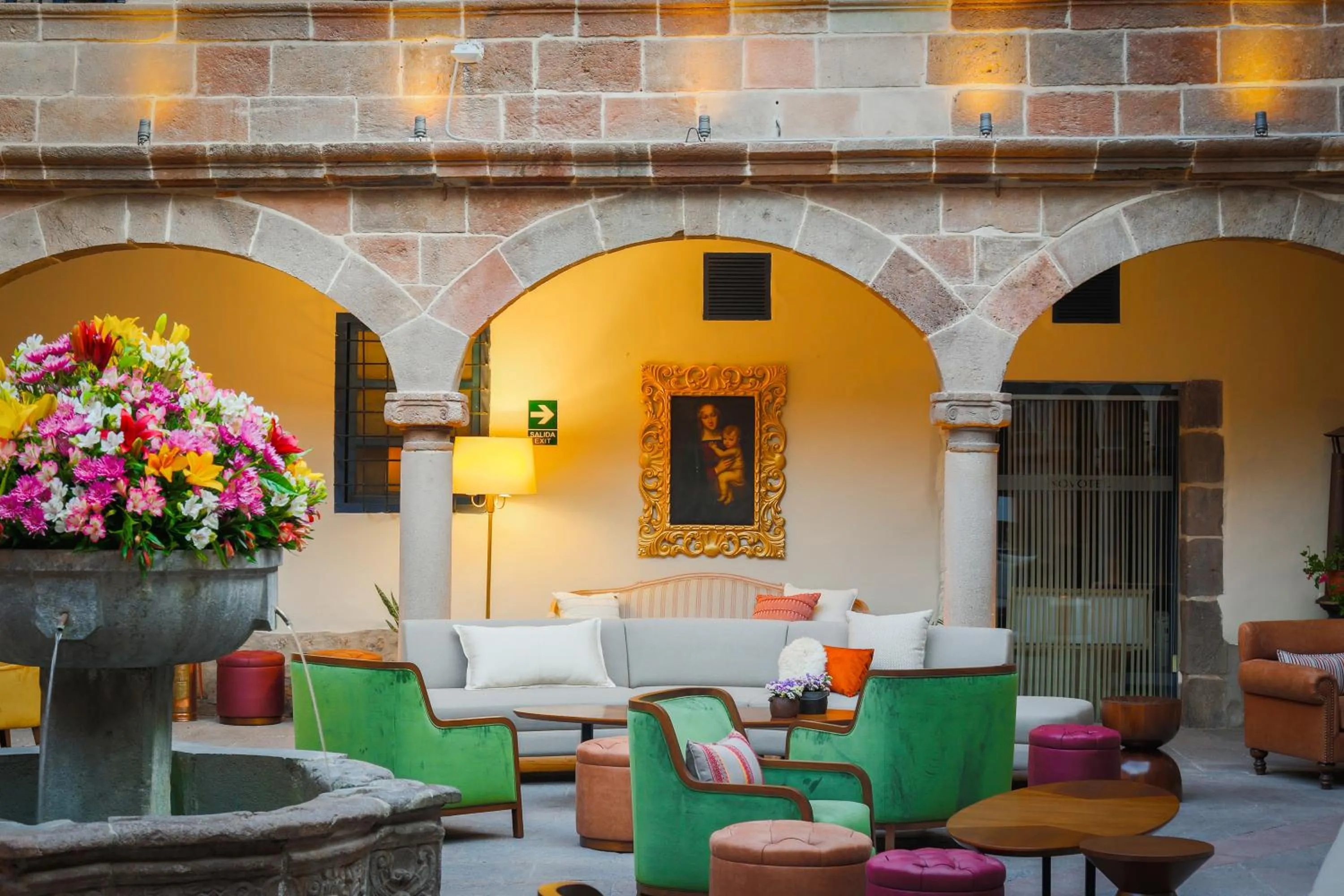 Lobby or reception in Novotel Cusco