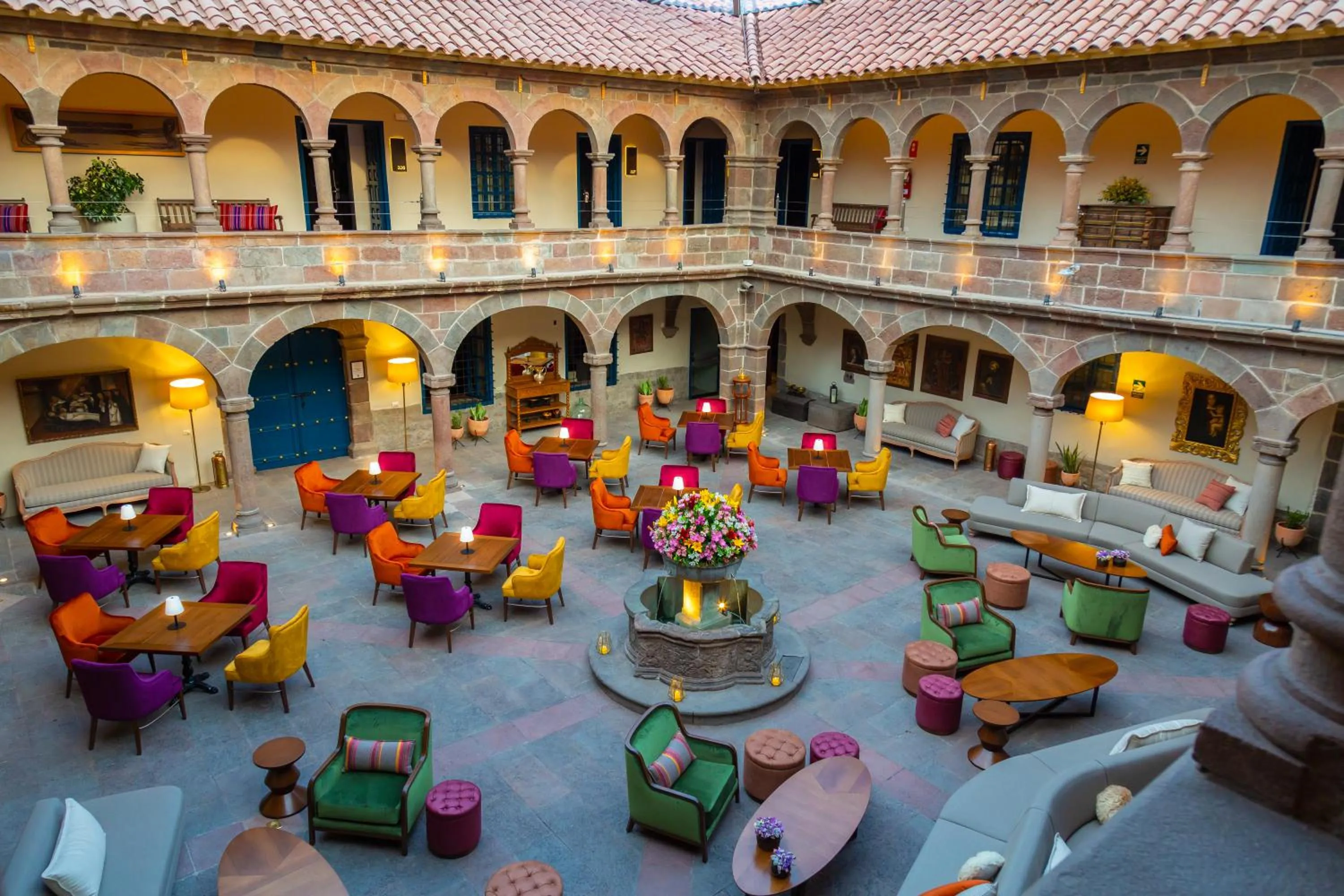 Patio in Novotel Cusco