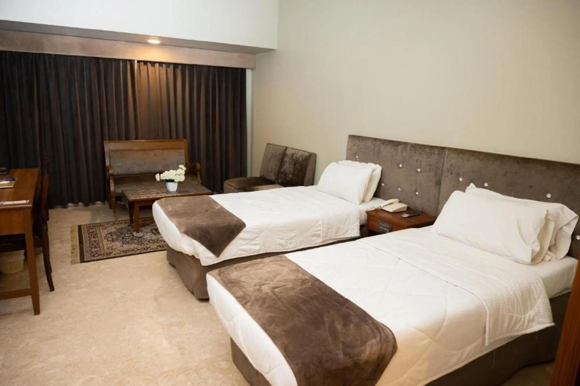 Bed in Faran Hotel