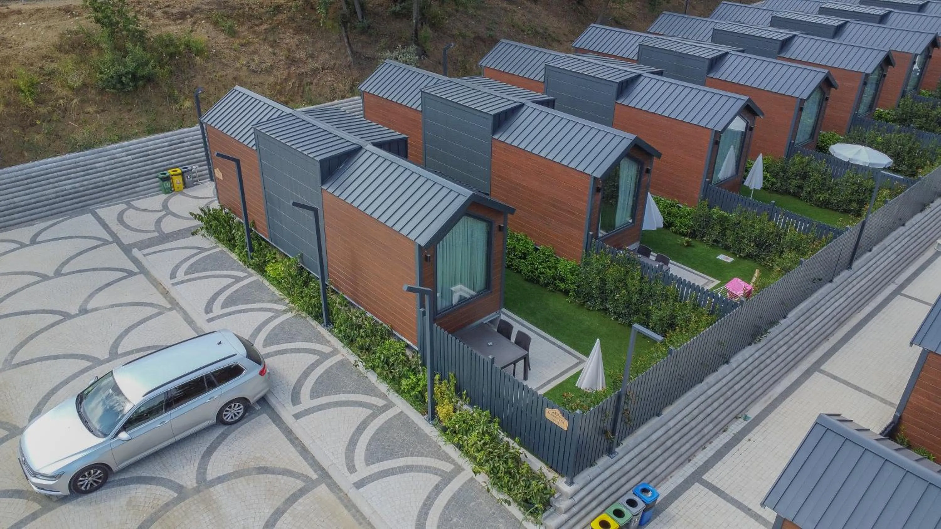 Bird's eye view in Baronet Kamping