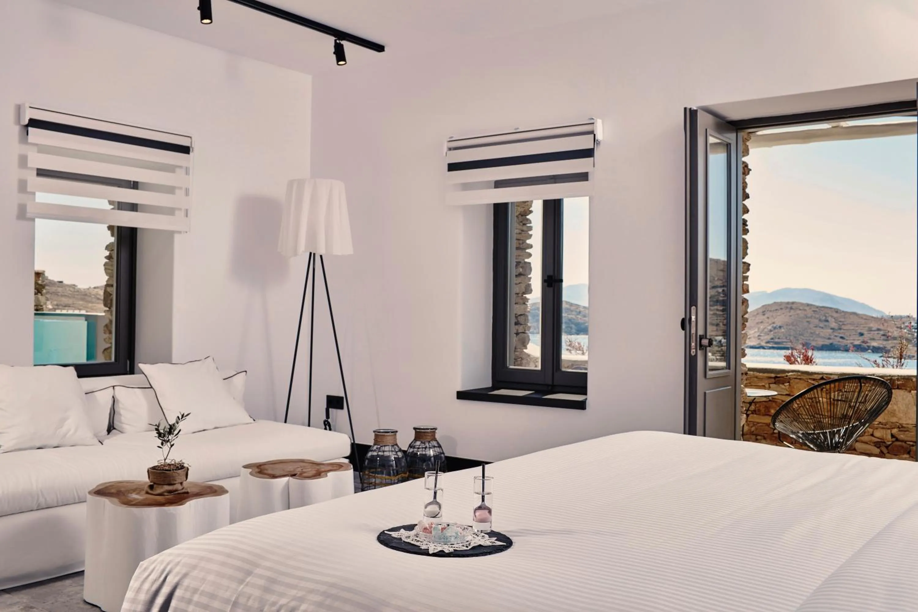 View (from property/room), Bed in Liostasi