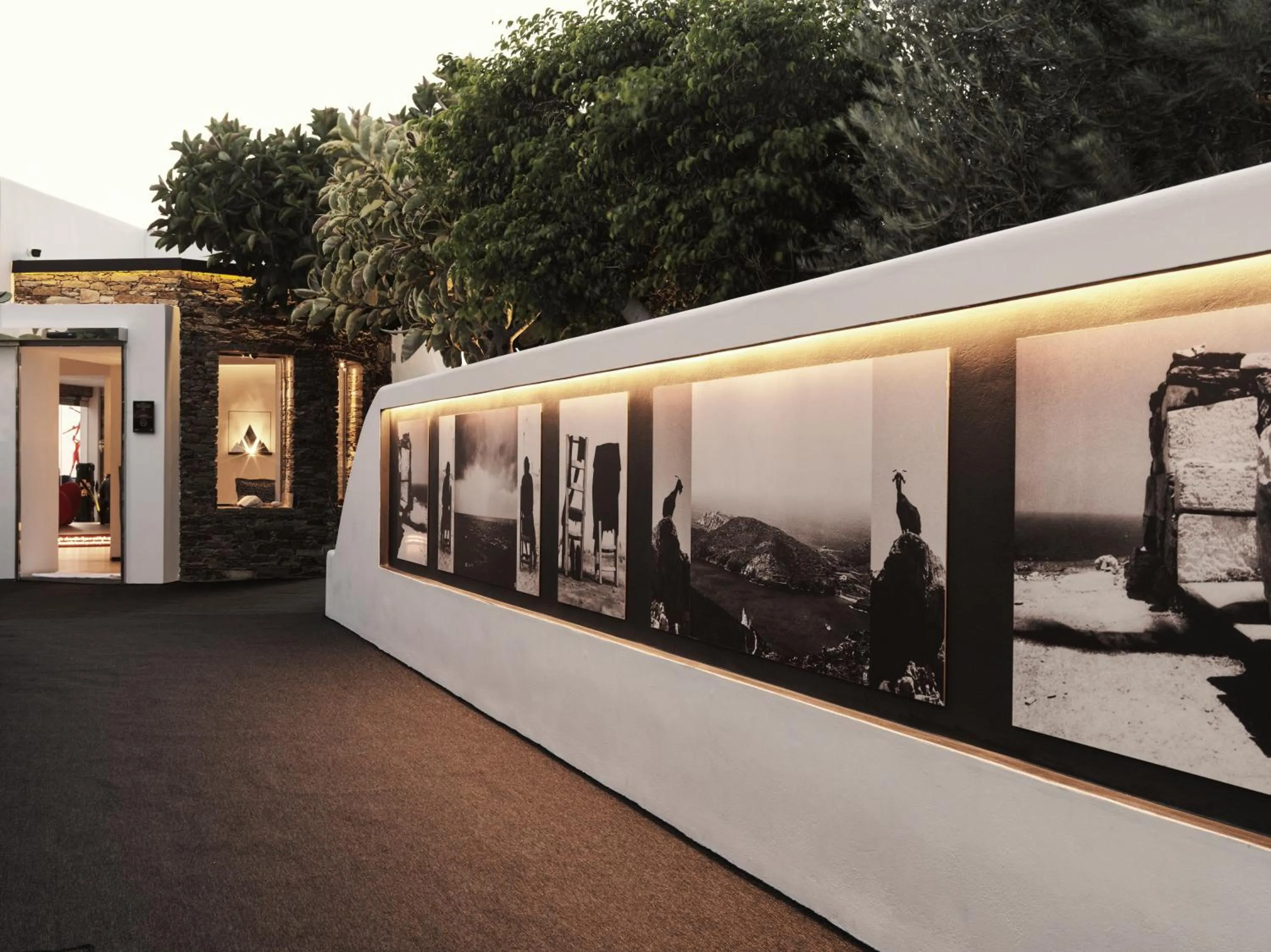 Facade/entrance in Liostasi