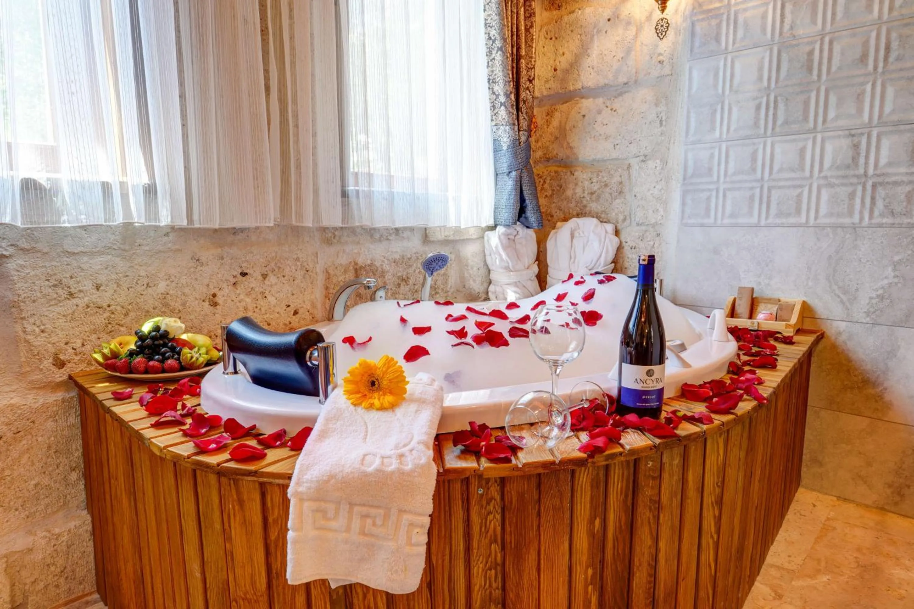 Bath in Marbay Cave Cappadocia