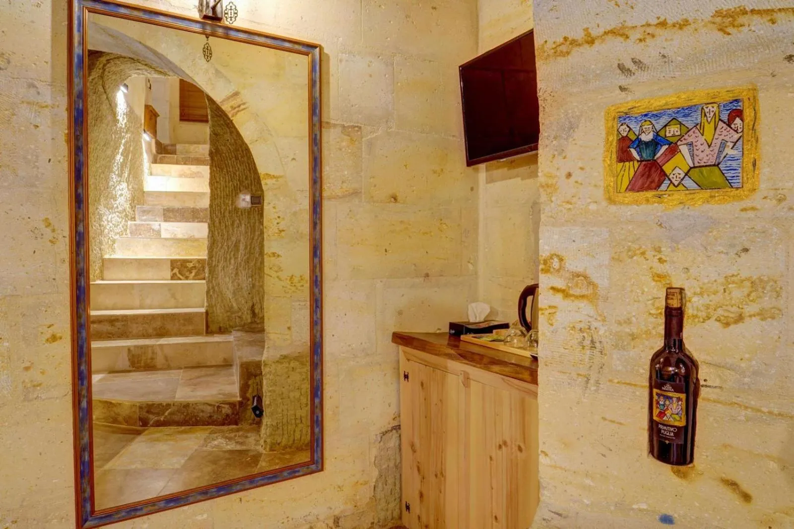 room service in Marbay Cave Cappadocia