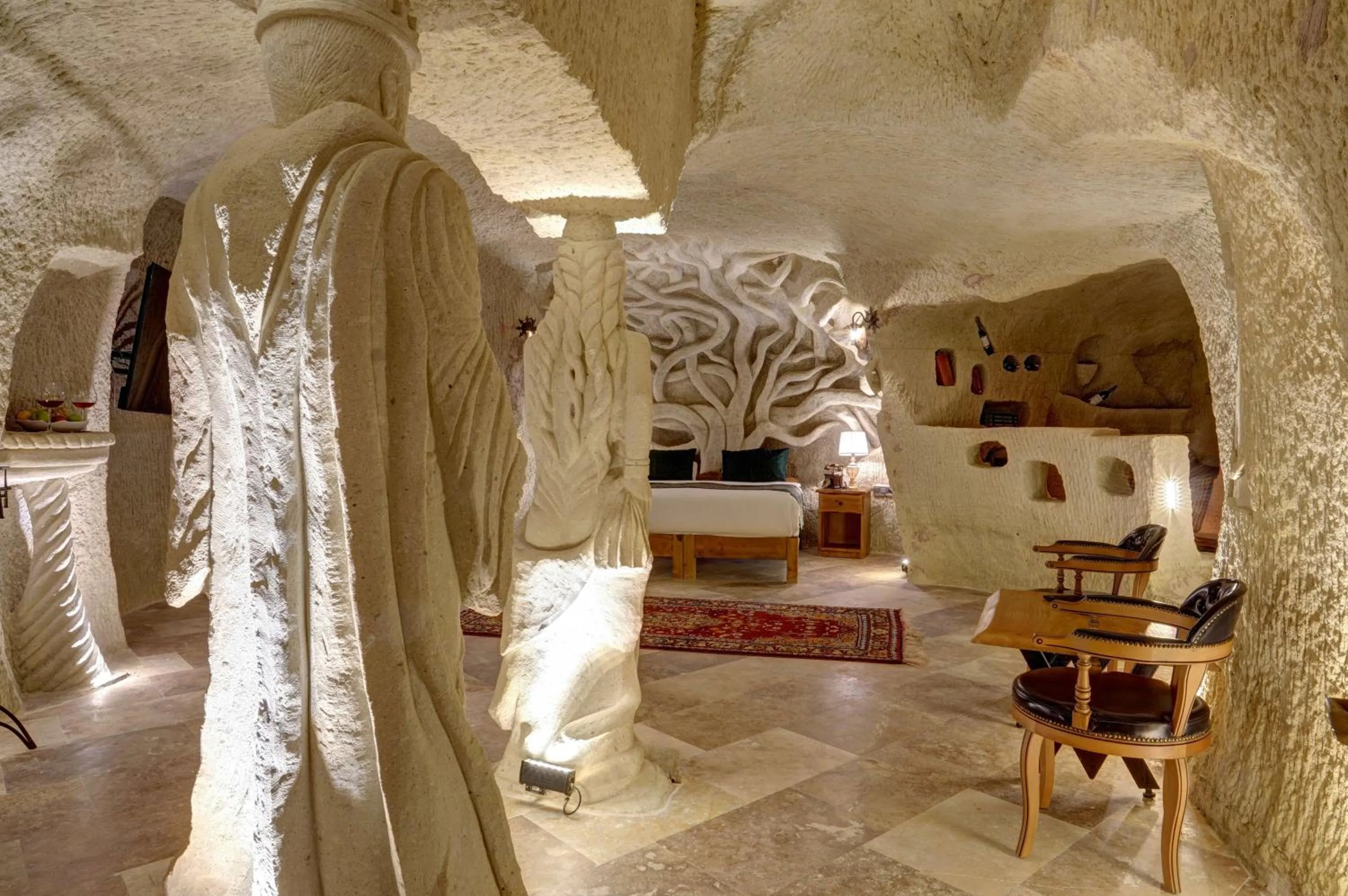 Photo of the whole room in Marbay Cave Cappadocia