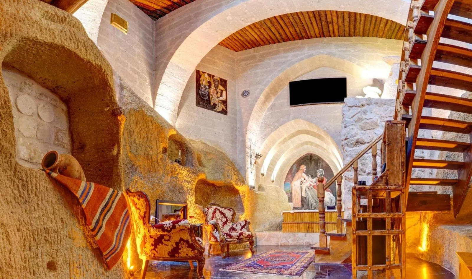 Photo of the whole room in Marbay Cave Cappadocia
