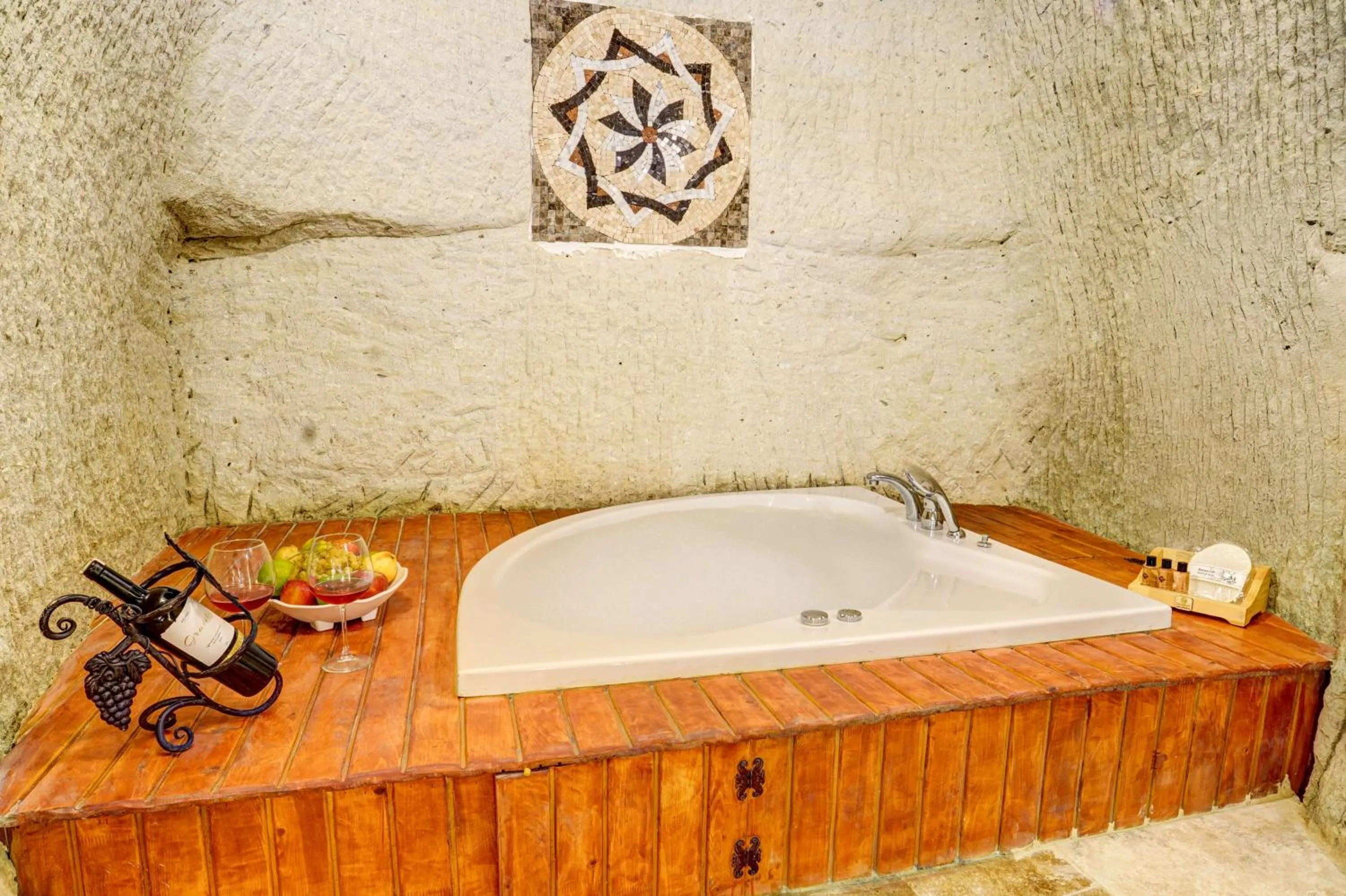 Hot Tub in Marbay Cave Cappadocia