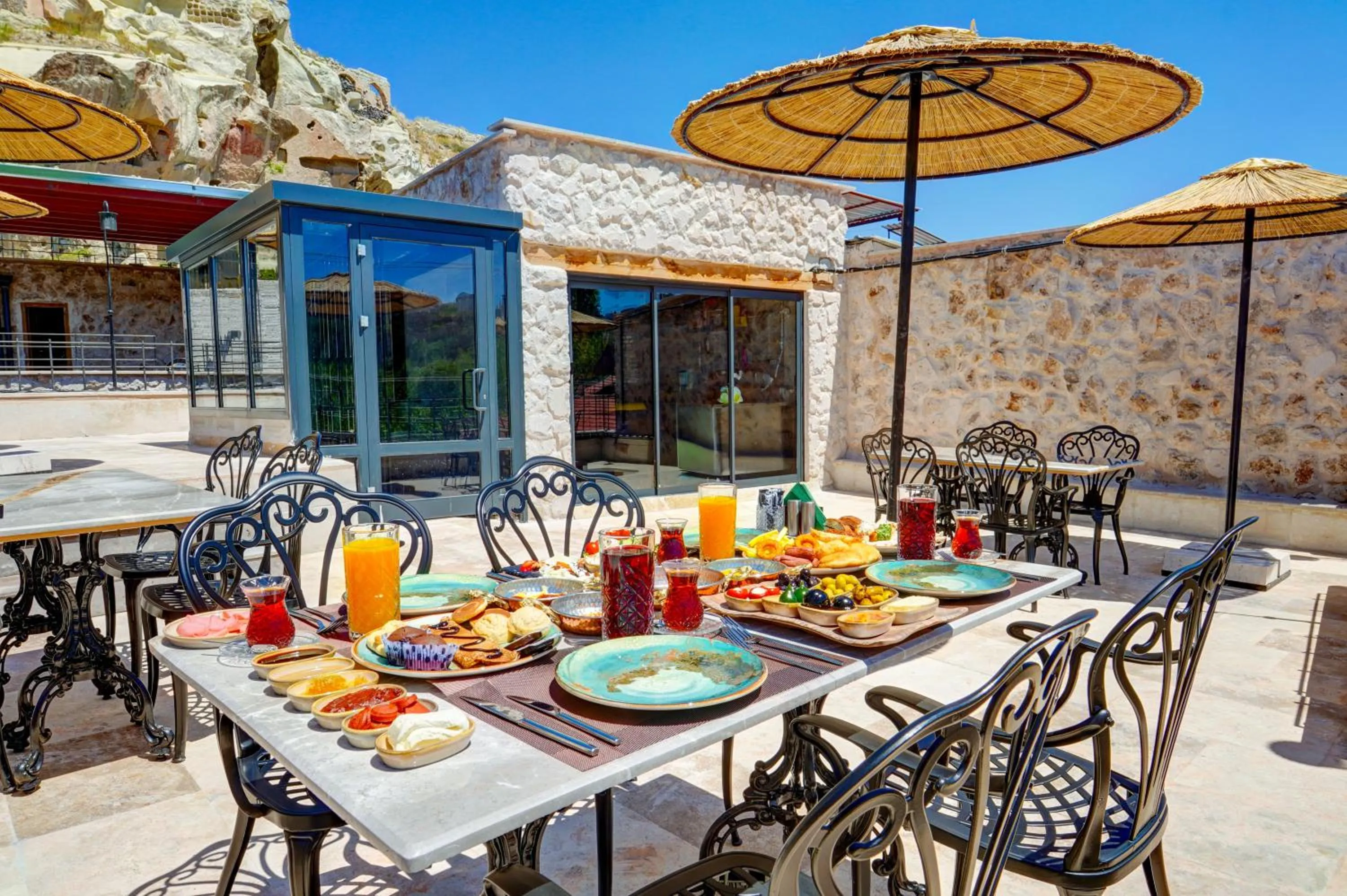 Patio in Marbay Cave Cappadocia