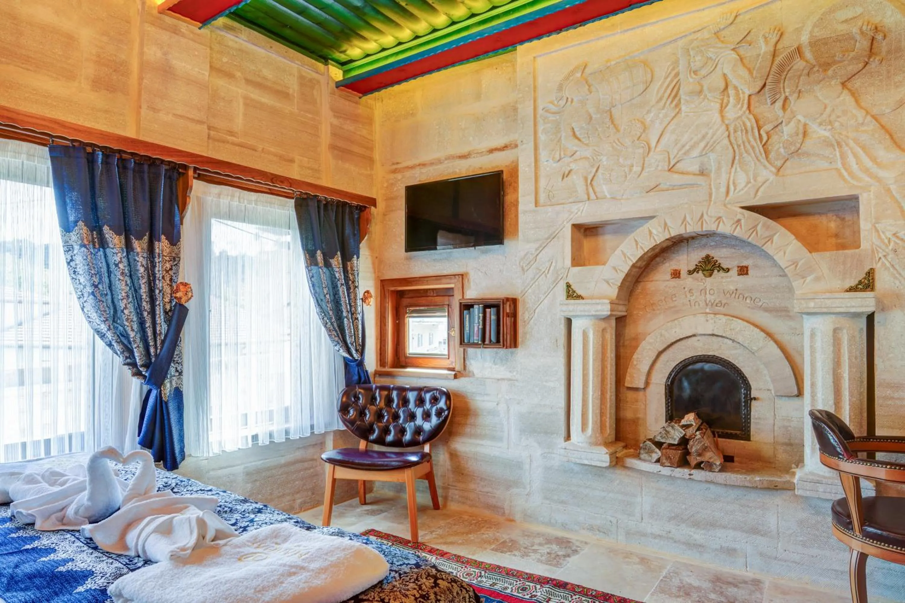 Photo of the whole room in Marbay Cave Cappadocia