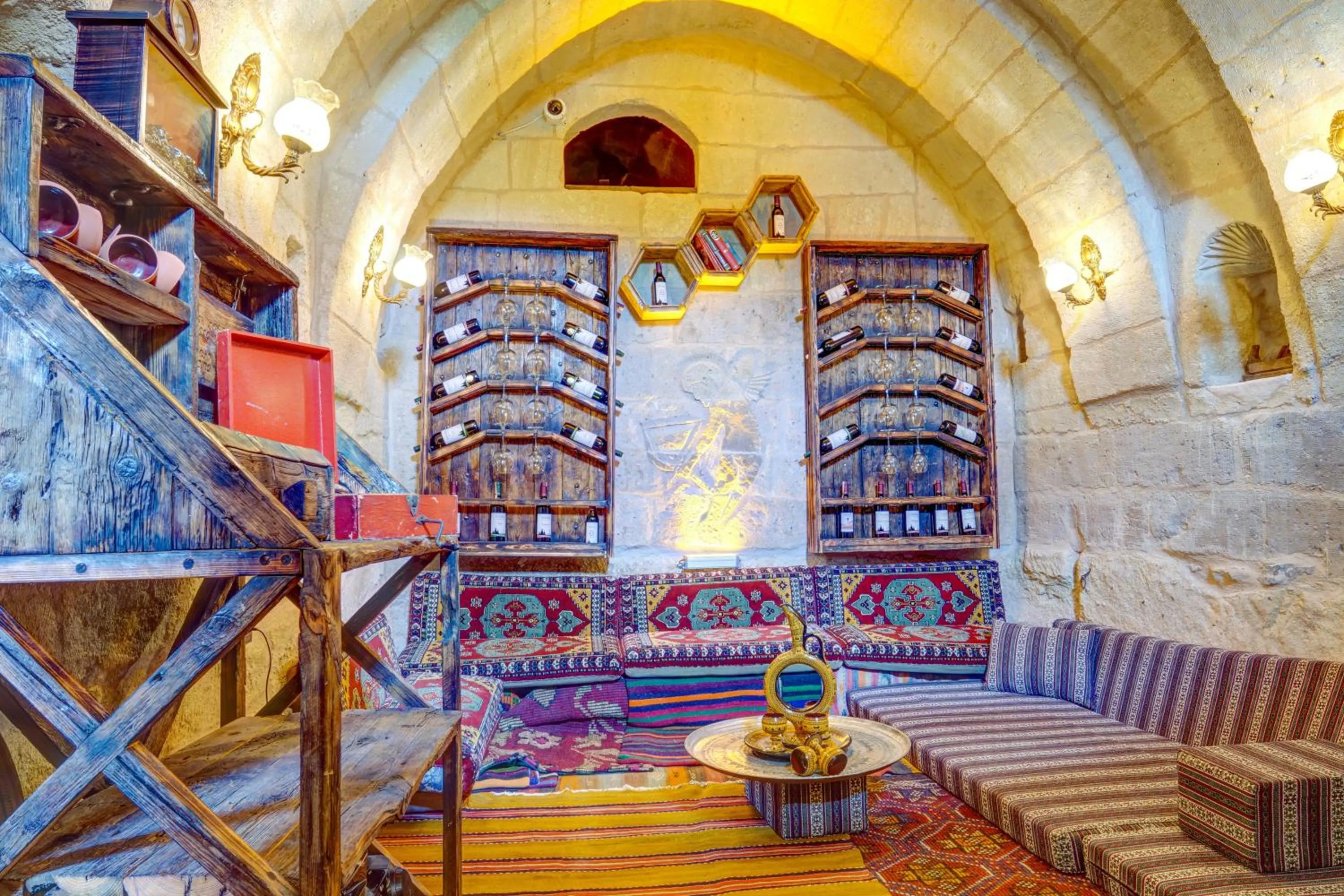 Alcoholic drinks in Marbay Cave Cappadocia