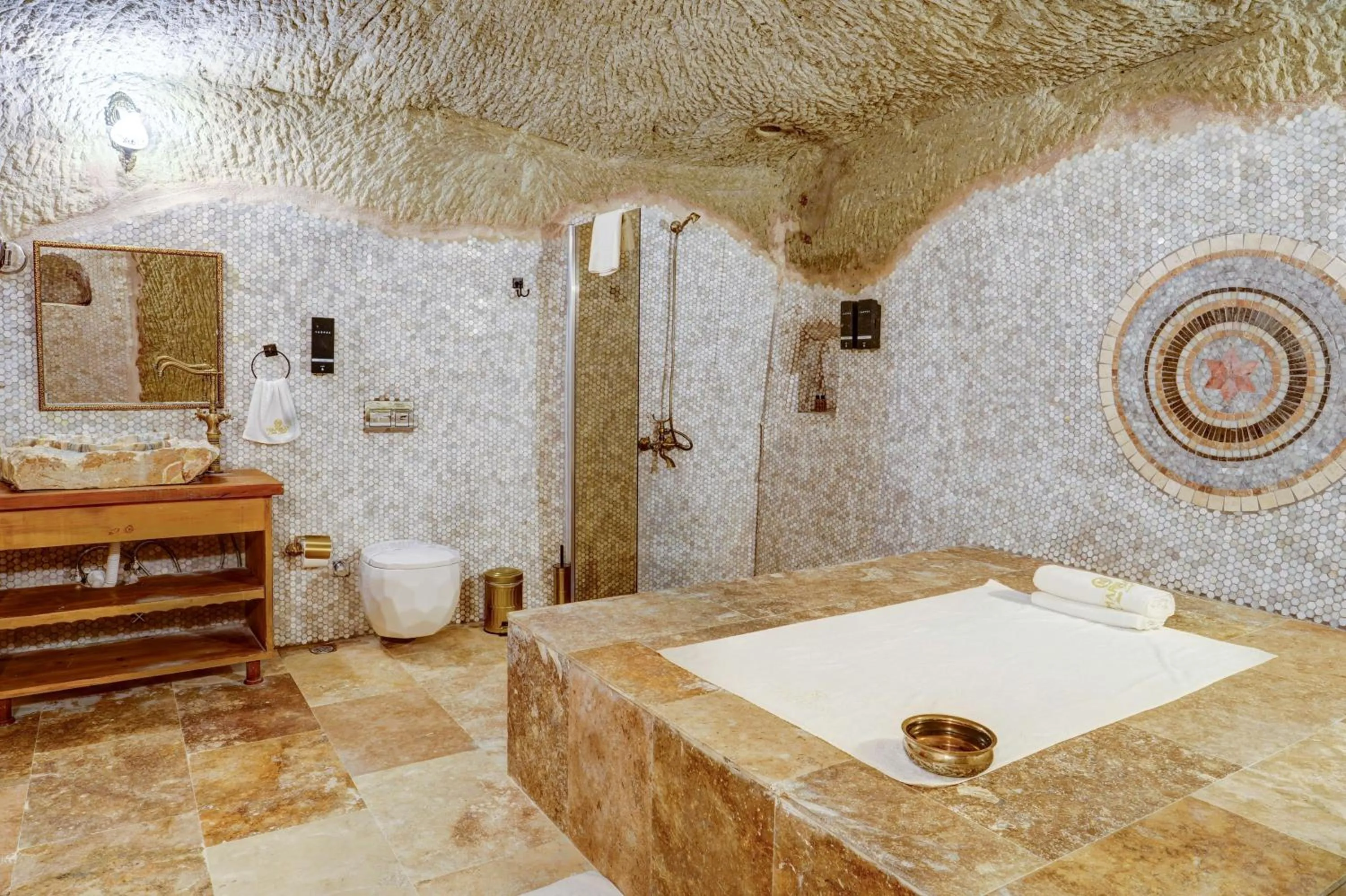 Public Bath in Marbay Cave Cappadocia