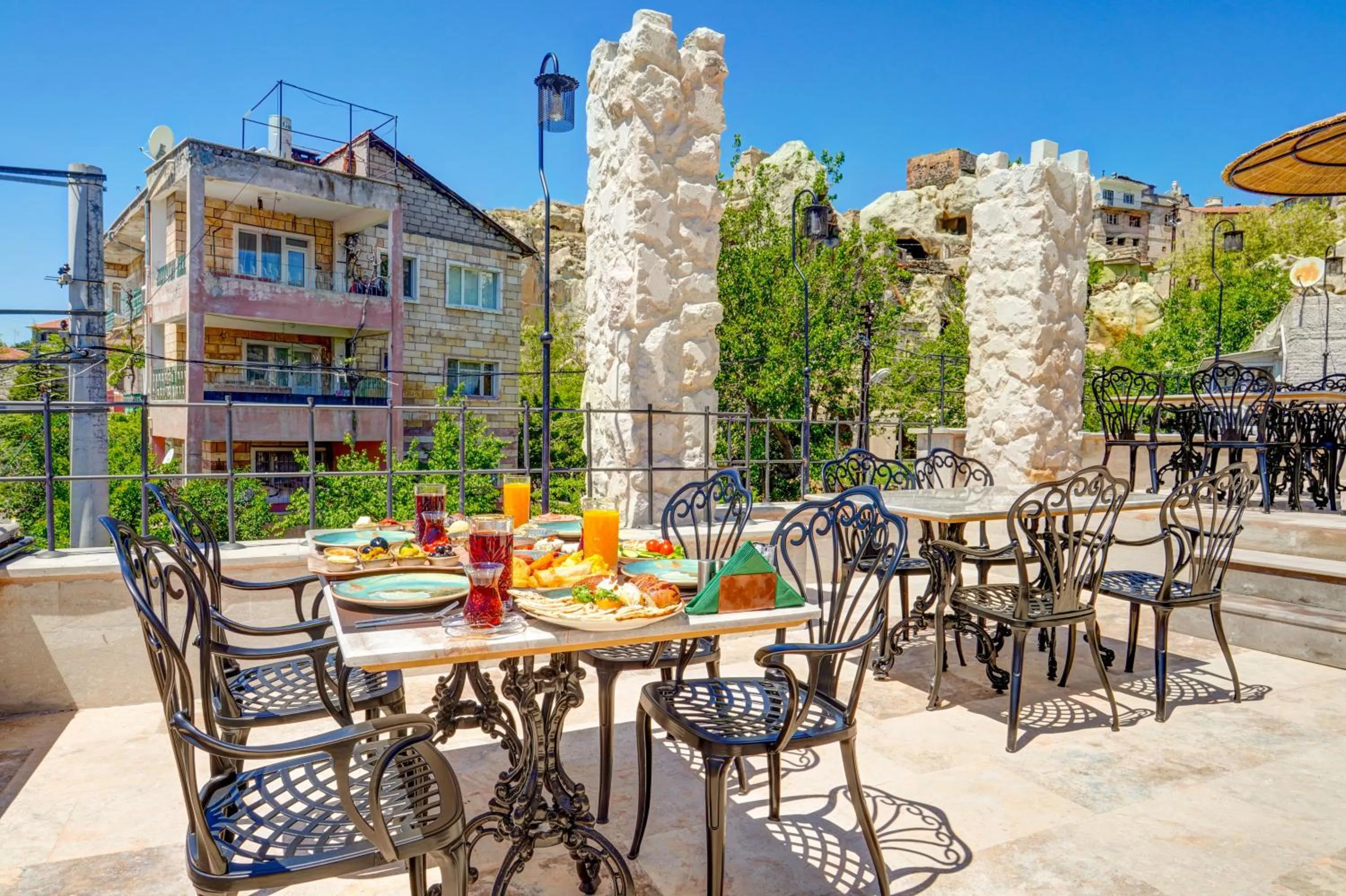 Patio in Marbay Cave Cappadocia