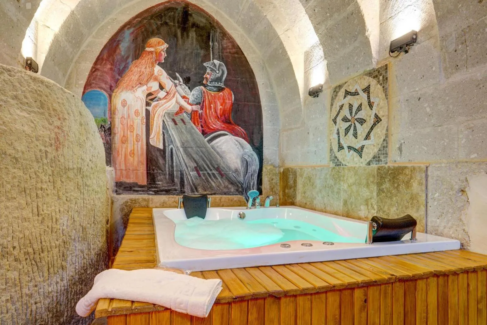 Hot Tub in Marbay Cave Cappadocia