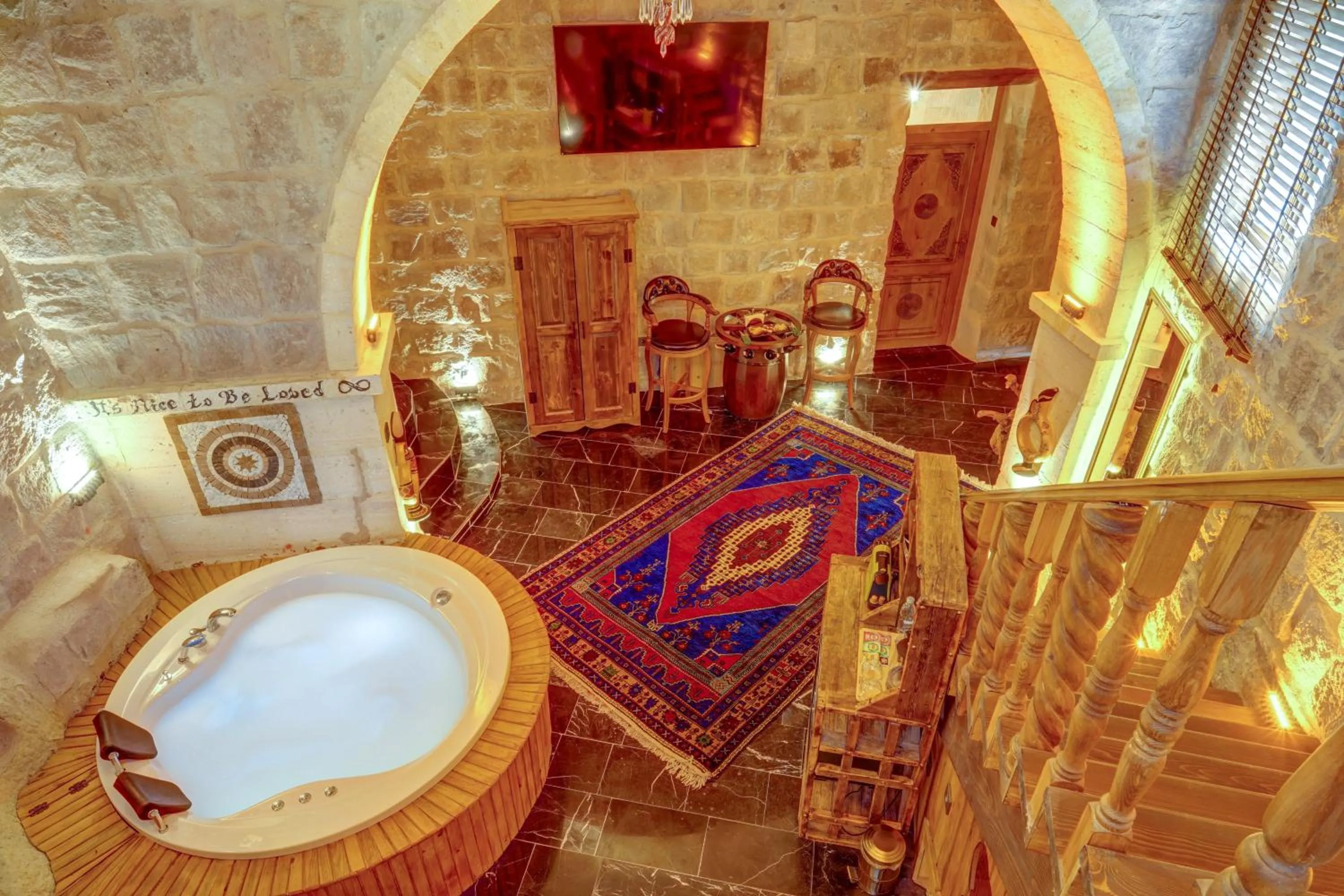 Photo of the whole room in Marbay Cave Cappadocia