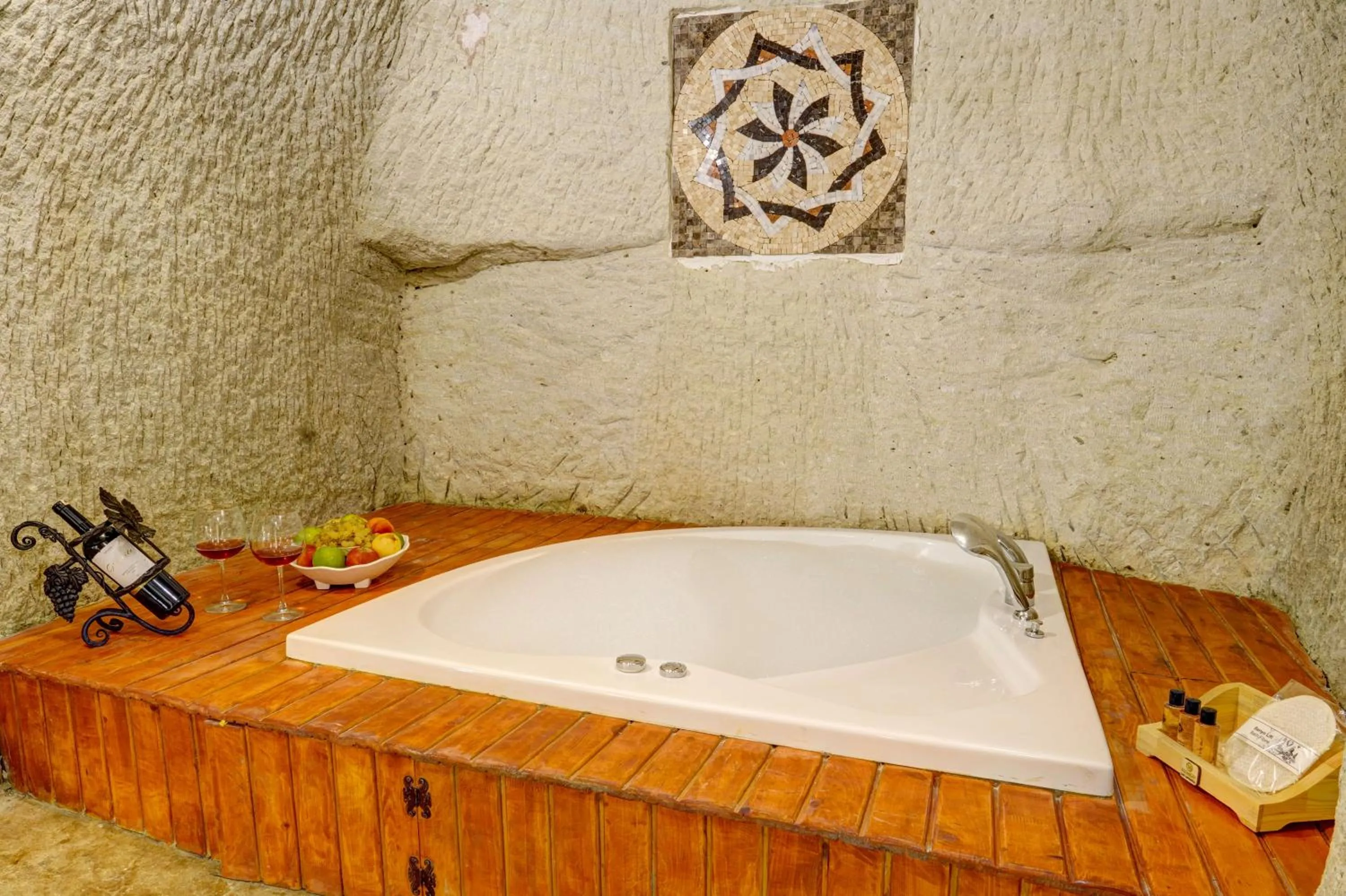 Hot Tub in Marbay Cave Cappadocia