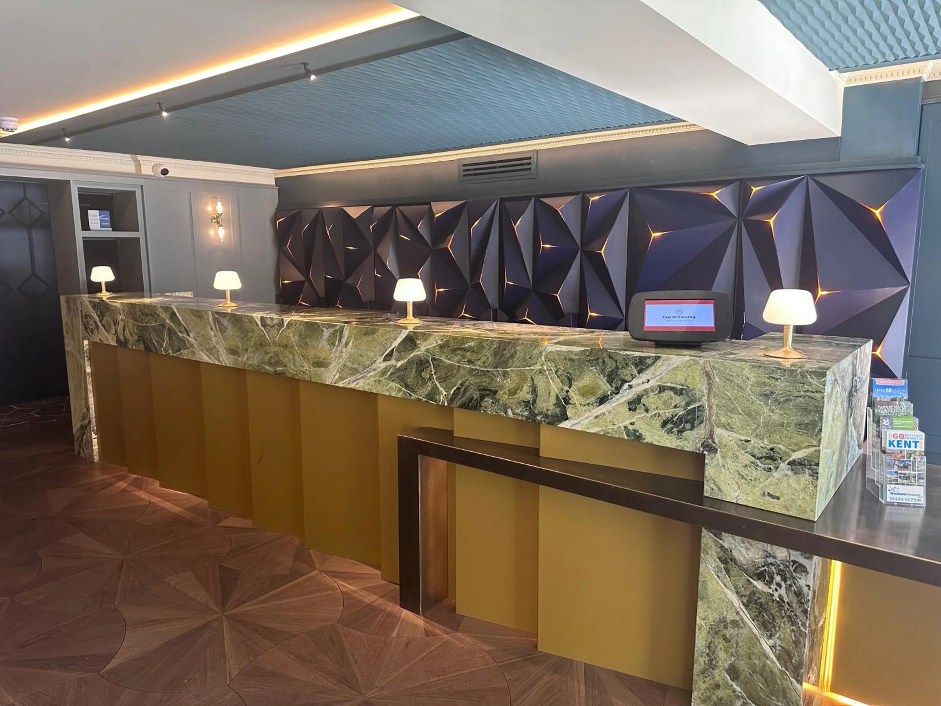 Lobby or reception in Best Western Abbots Barton Hotel