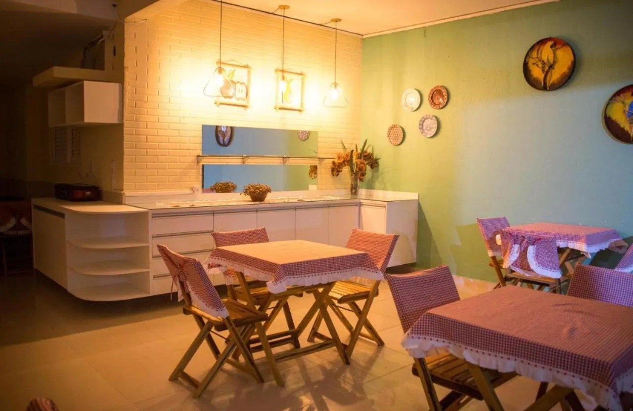 Dining area in A Cabana pousada
