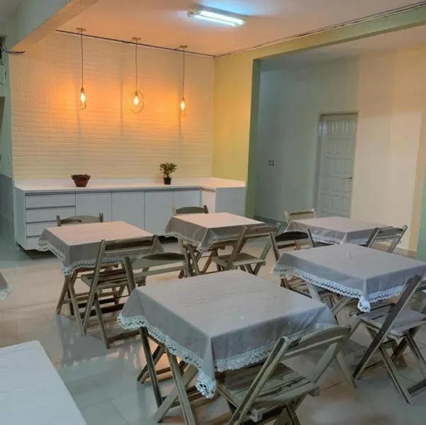 Dining area in A Cabana pousada