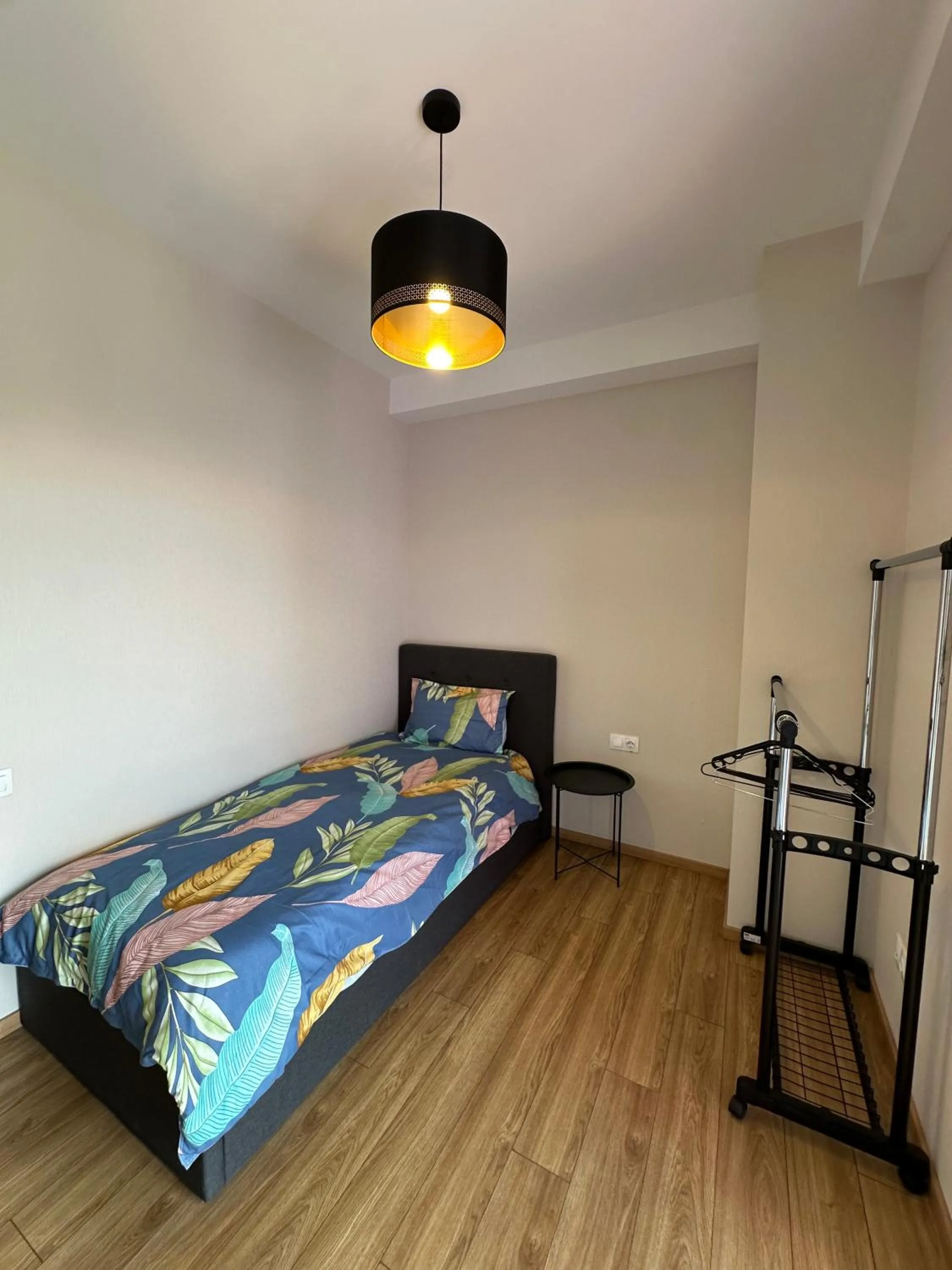 Bed in SoTa Metekhi Hotel