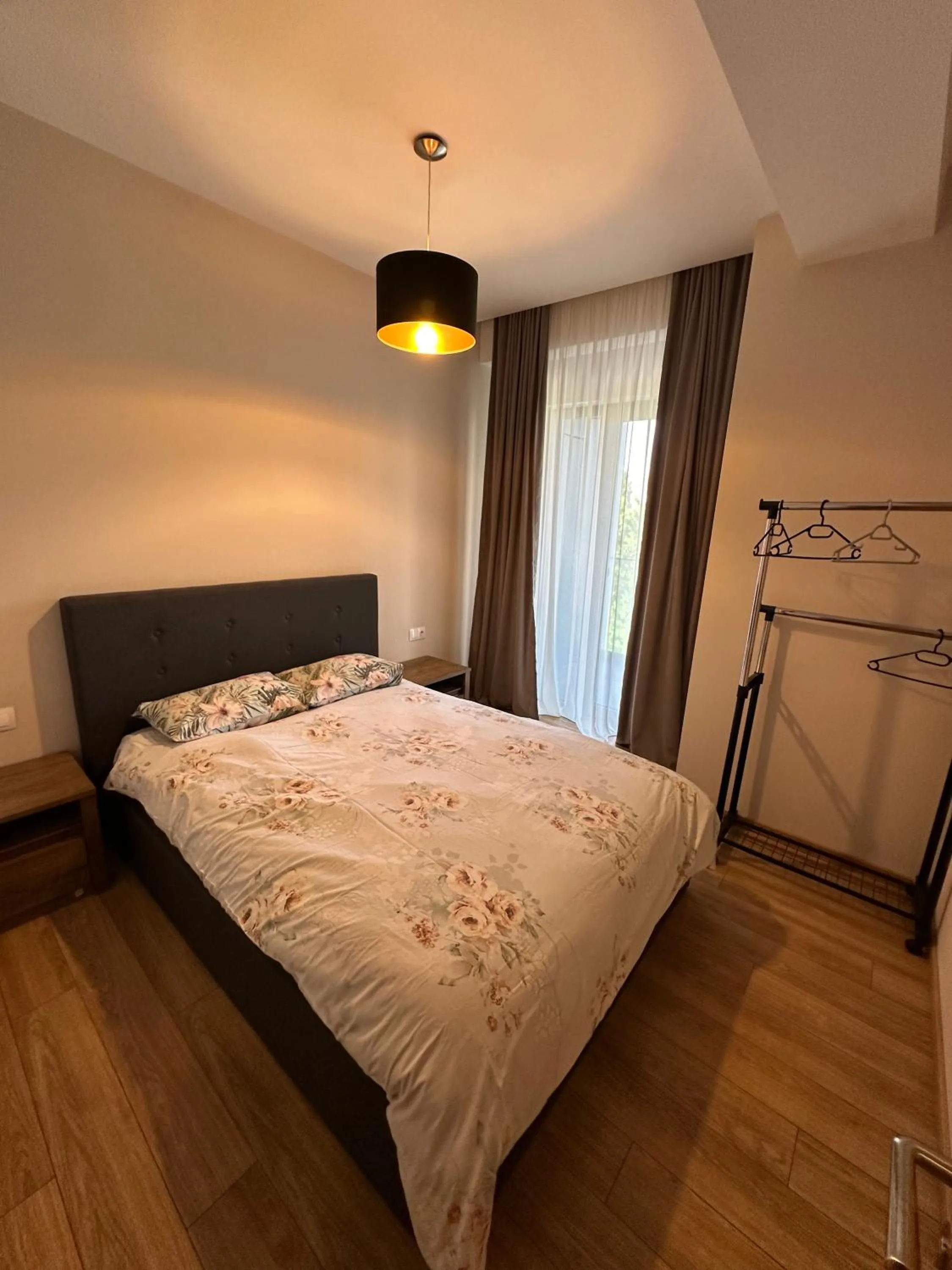 Bed in SoTa Metekhi Hotel