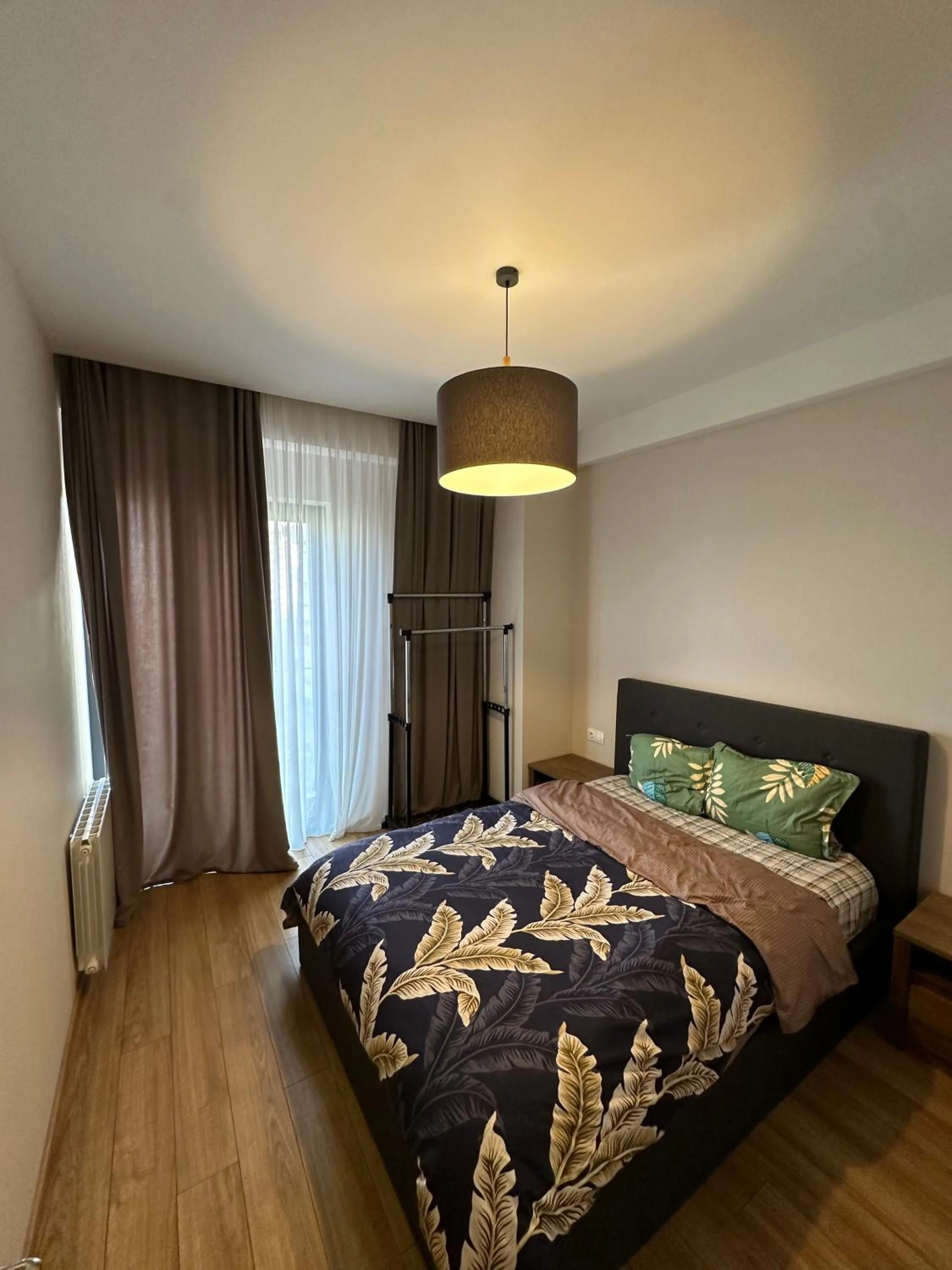 Bed in SoTa Metekhi Hotel