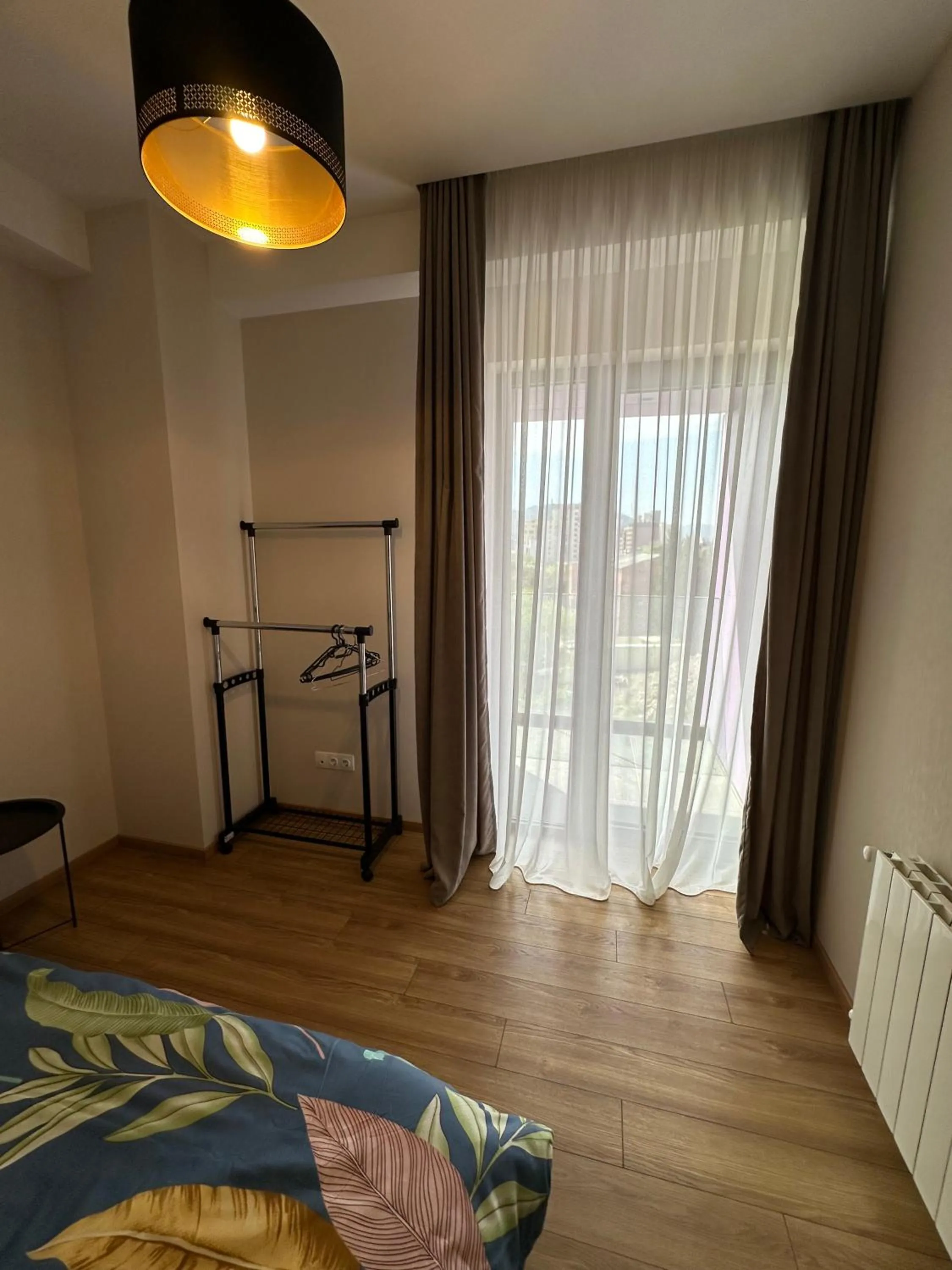 Bed in SoTa Metekhi Hotel