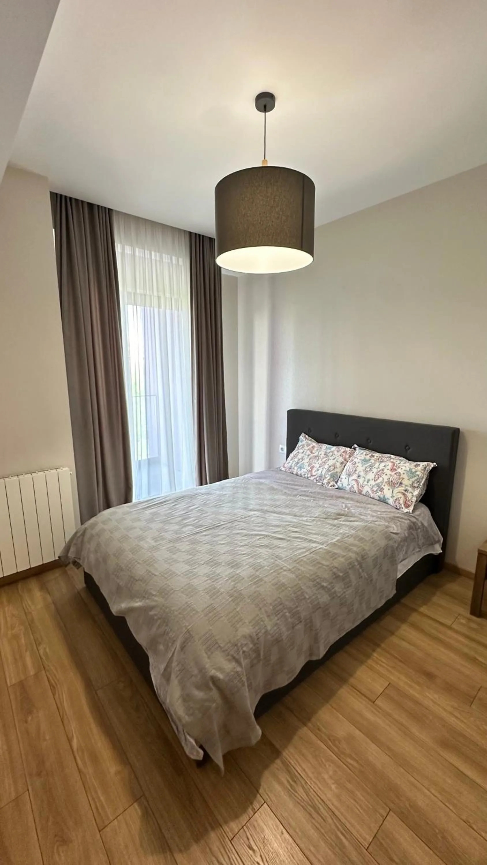 Bed in SoTa Metekhi Hotel