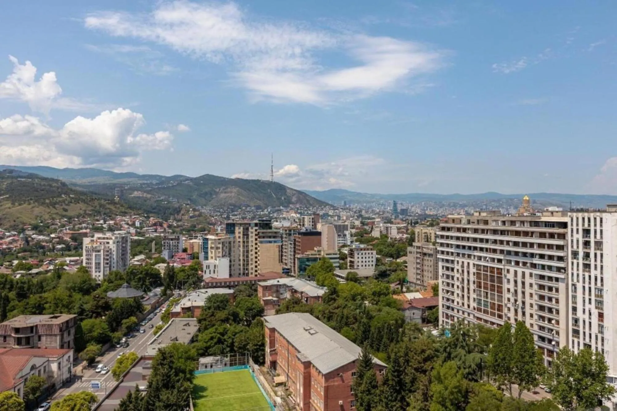 Natural landscape in SoTa Metekhi Hotel