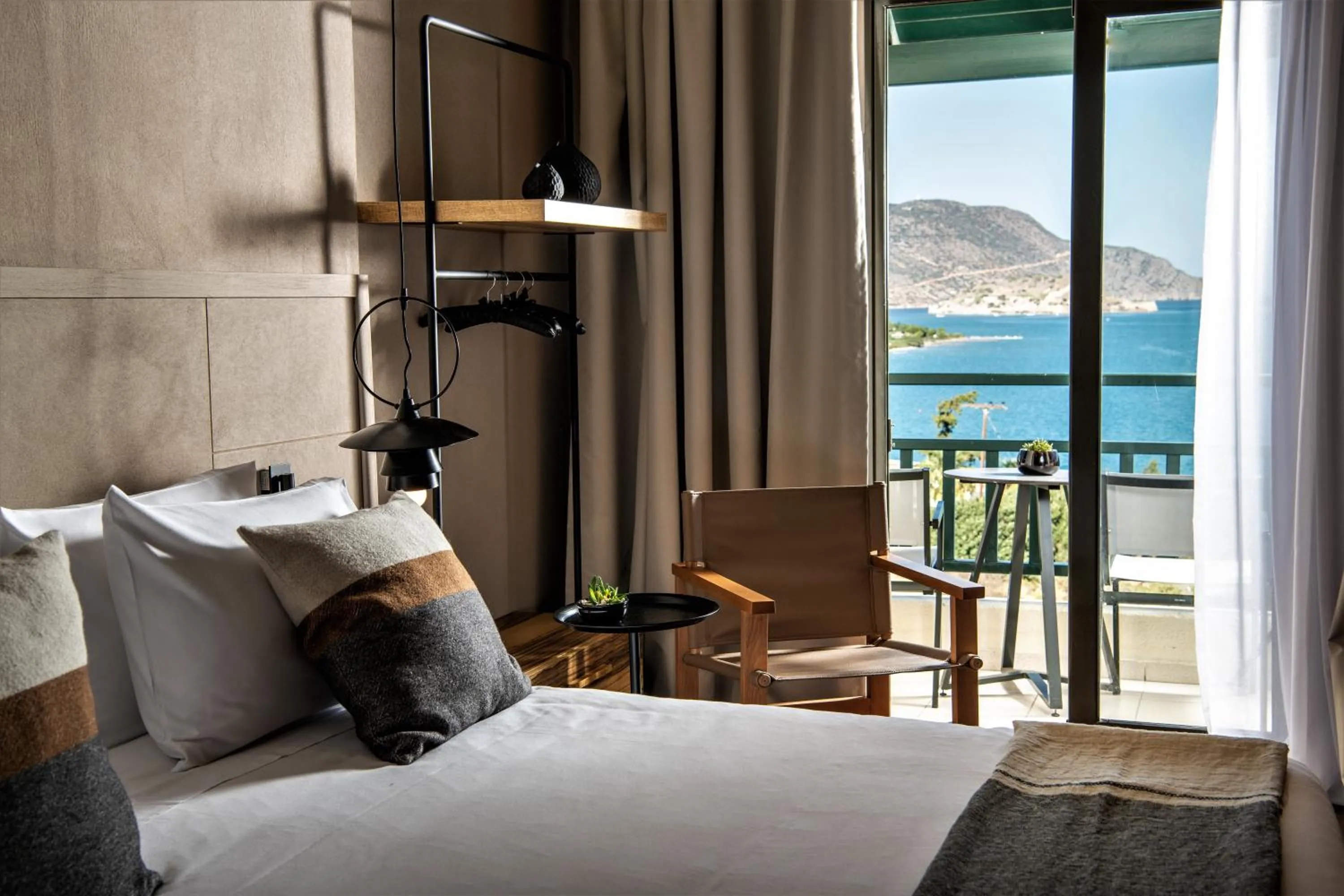 Bed in Domes Aulus Elounda All-Inclusive Resort, Adults only, Curio by Hilton