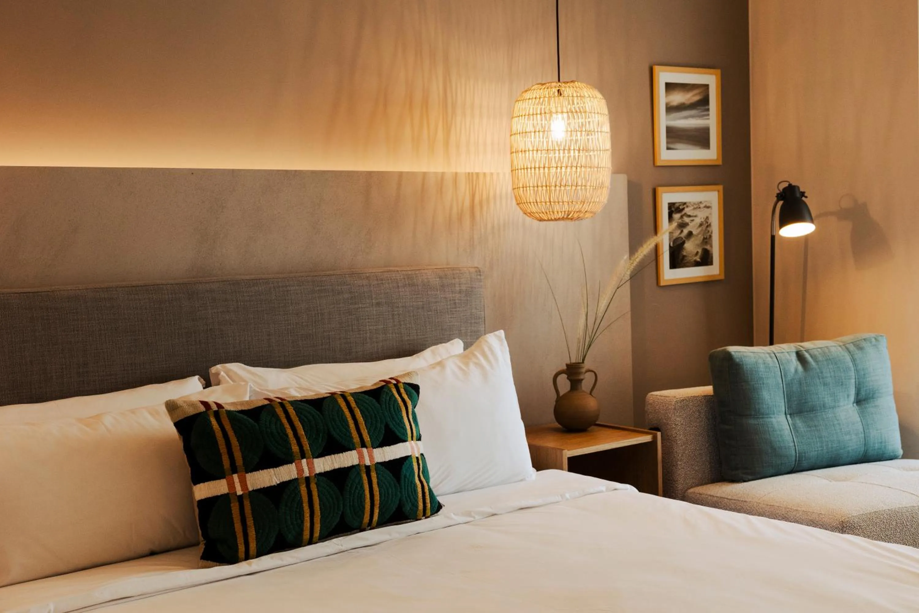 Bed in Domes Aulus Elounda All-Inclusive Resort, Adults only, Curio by Hilton