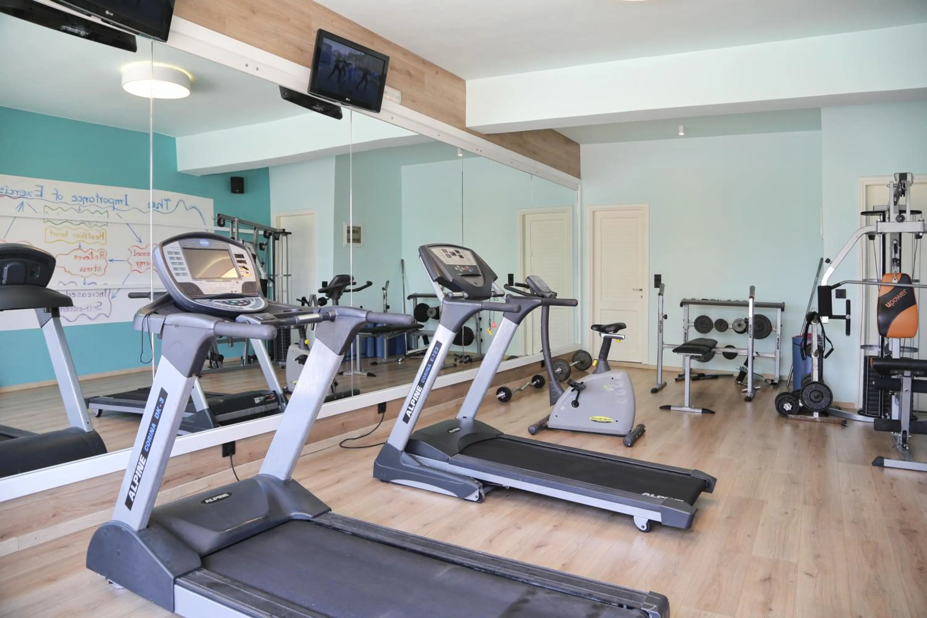 Fitness centre/facilities in Domes Aulus Elounda All-Inclusive Resort, Adults only, Curio by Hilton
