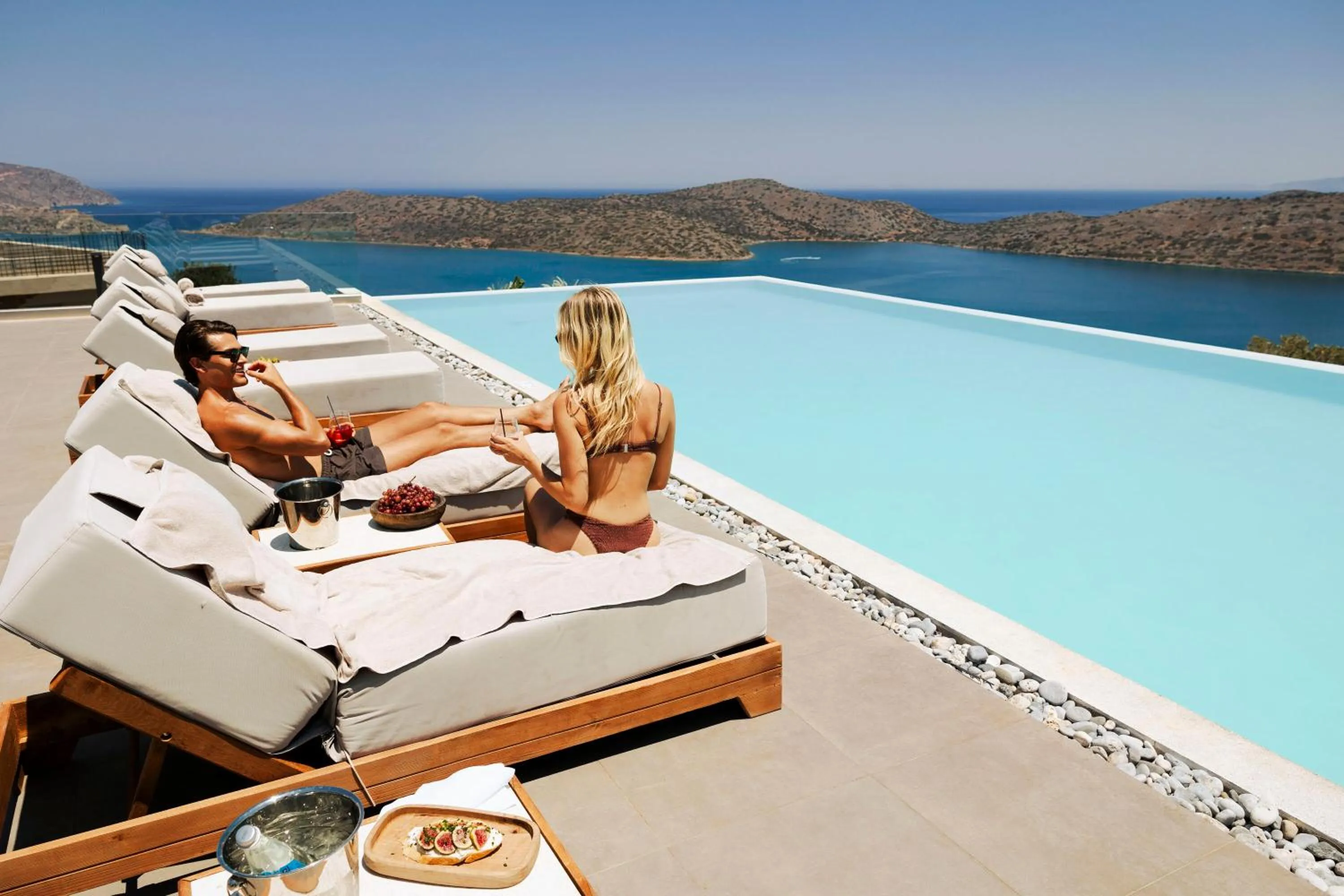 Swimming pool in Domes Aulus Elounda All-Inclusive Resort, Adults only, Curio by Hilton