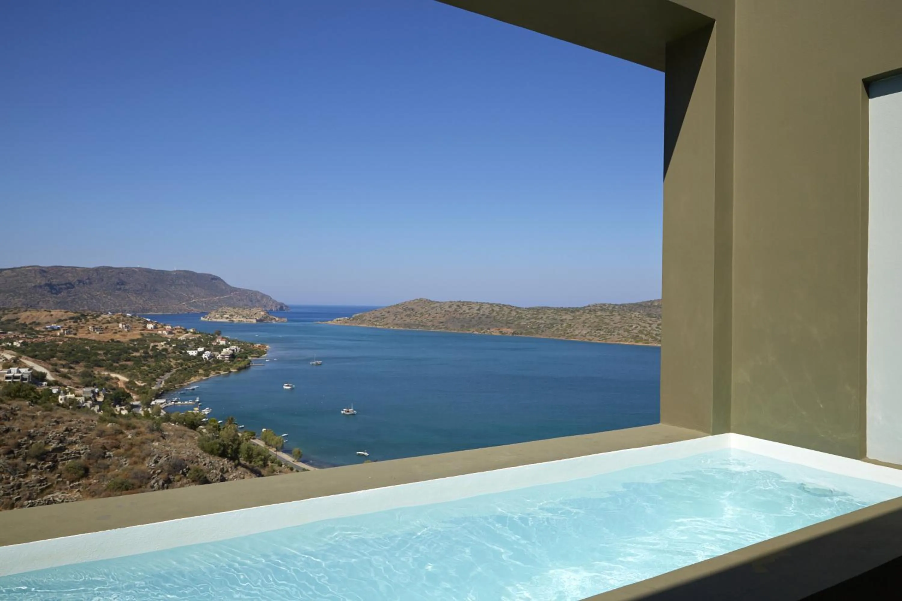 Balcony/Terrace in Domes Aulus Elounda All-Inclusive Resort, Adults only, Curio by Hilton