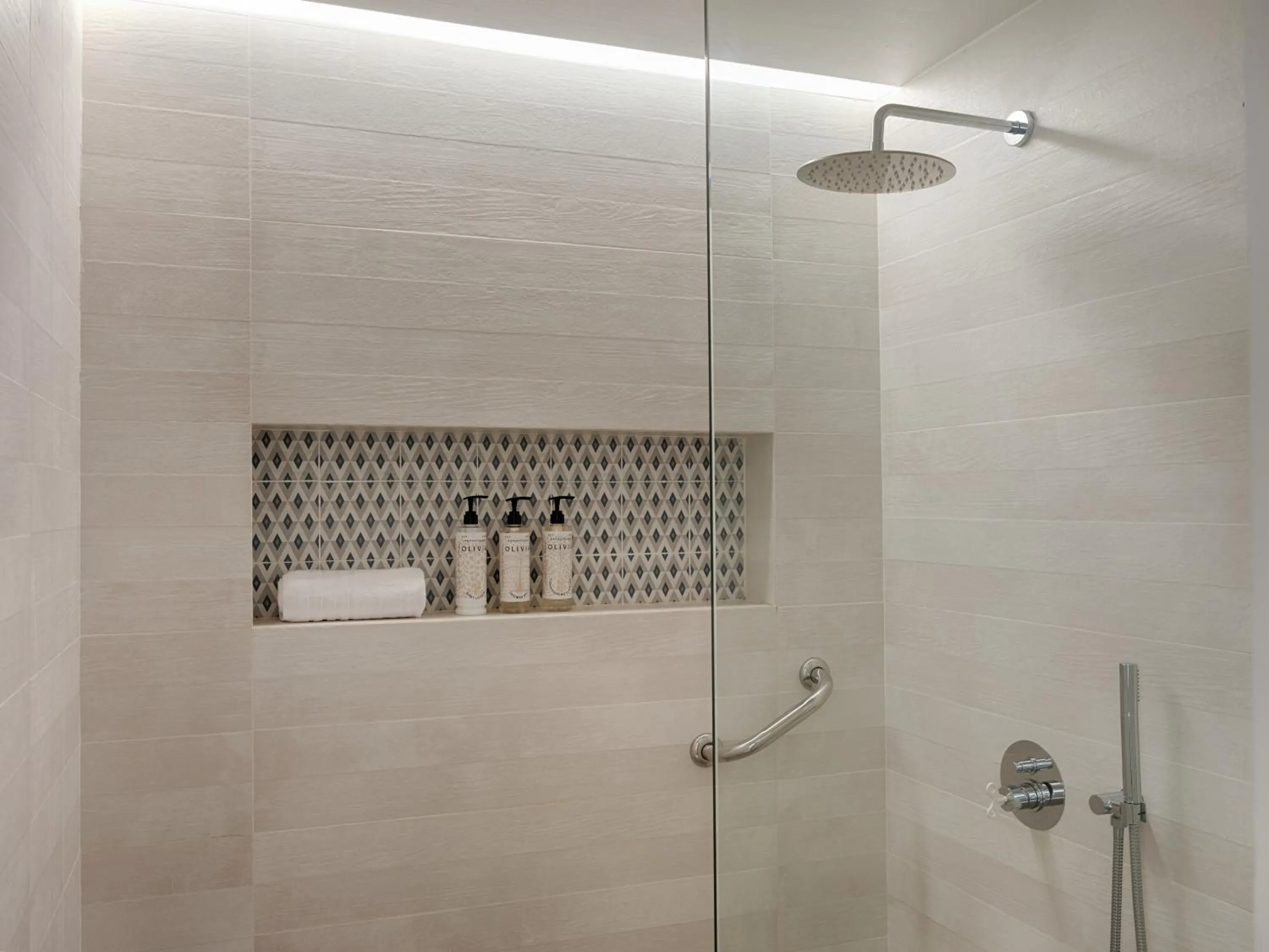 Shower in Domes Aulus Elounda All-Inclusive Resort, Adults only, Curio by Hilton