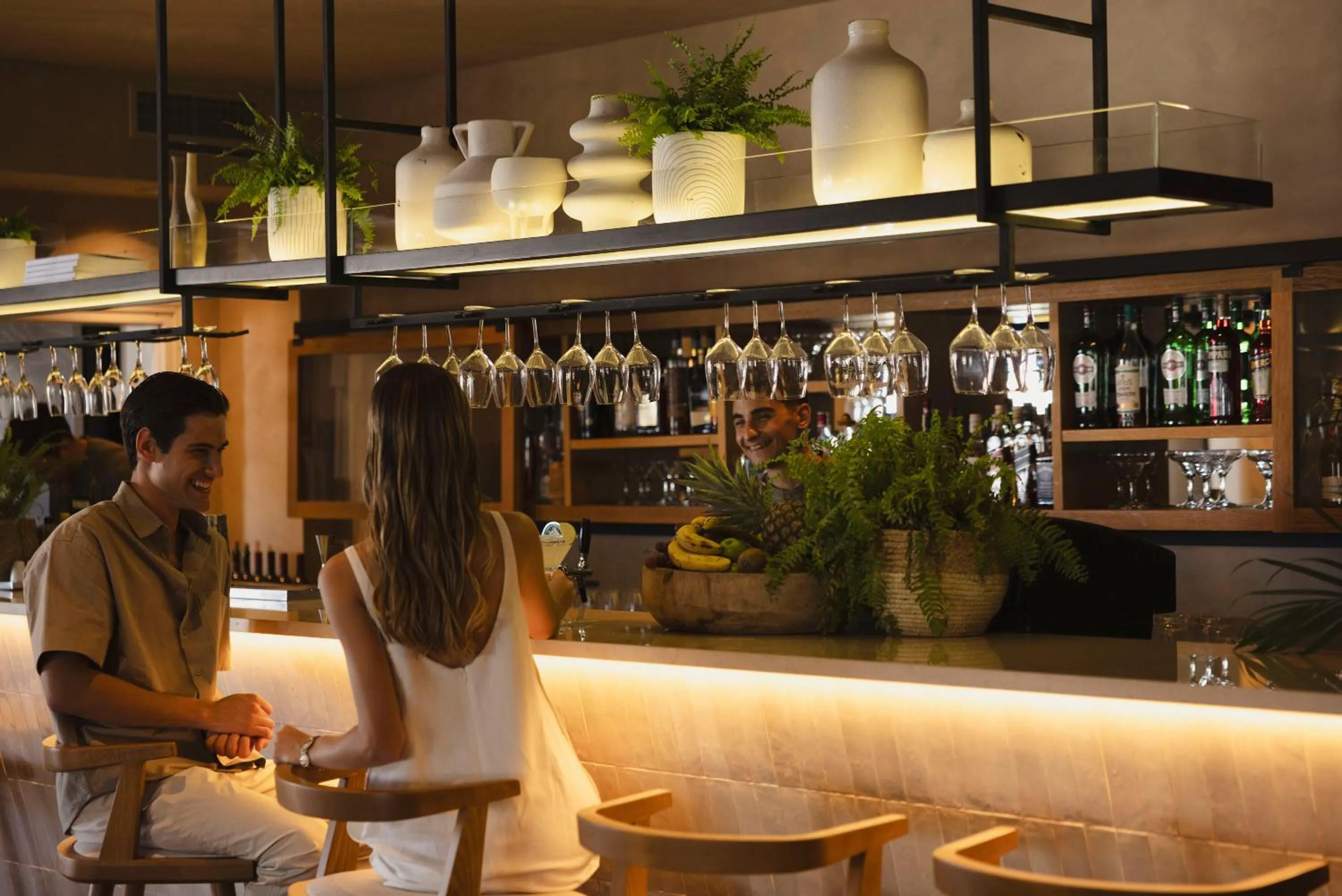 Lounge or bar in Domes Aulus Elounda All-Inclusive Resort, Adults only, Curio by Hilton