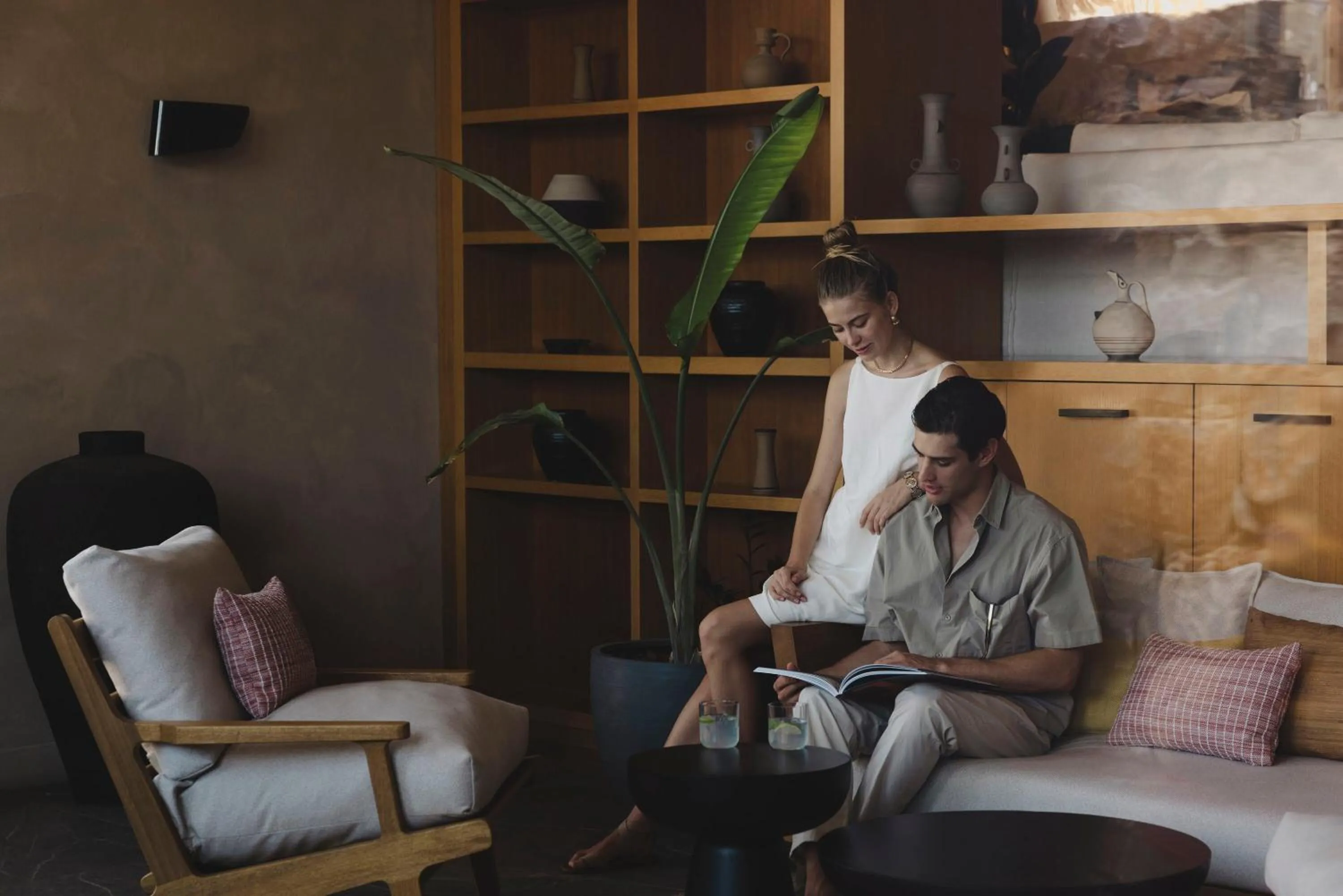 Lobby or reception in Domes Aulus Elounda All-Inclusive Resort, Adults only, Curio by Hilton