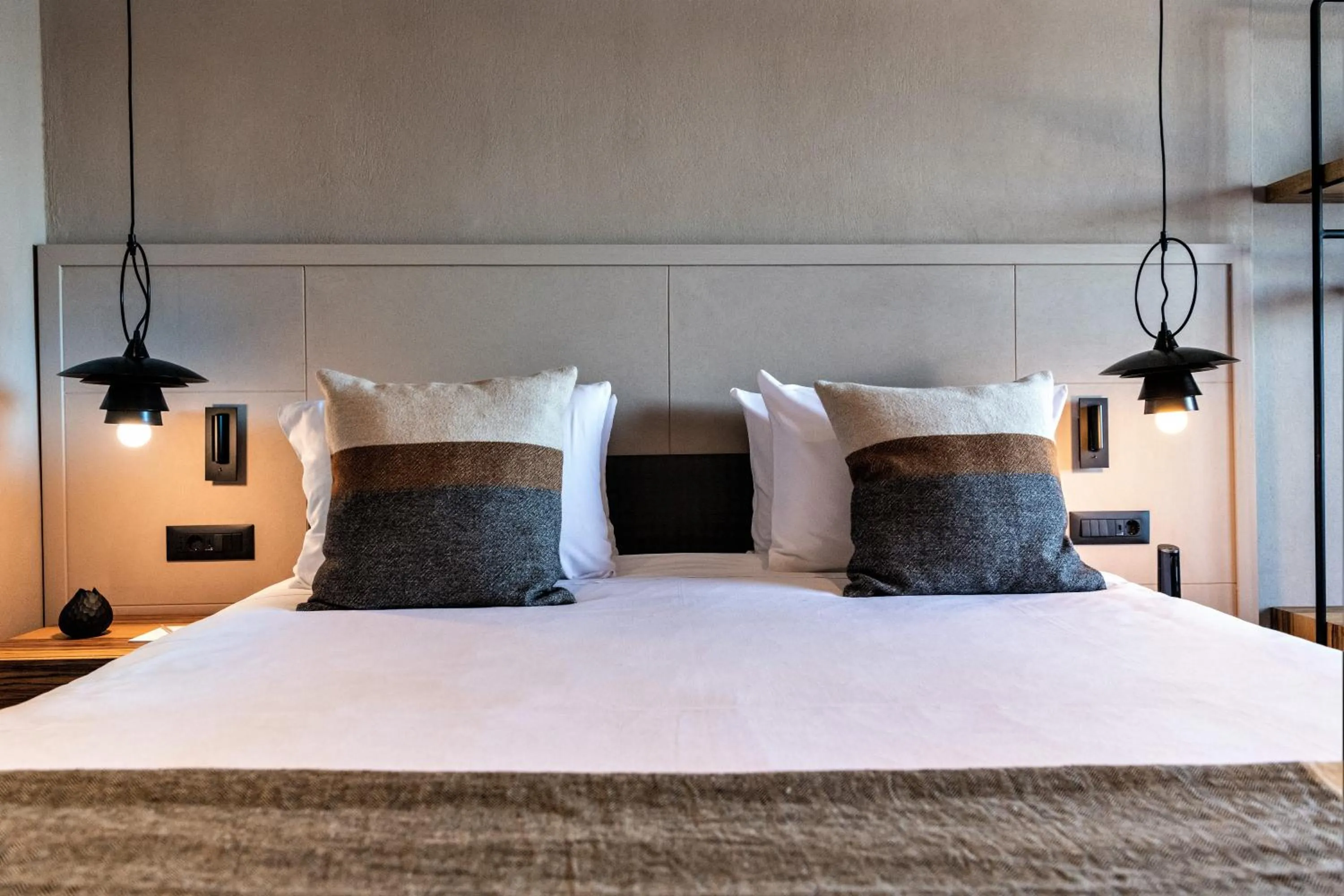 Bed in Domes Aulus Elounda All-Inclusive Resort, Adults only, Curio by Hilton