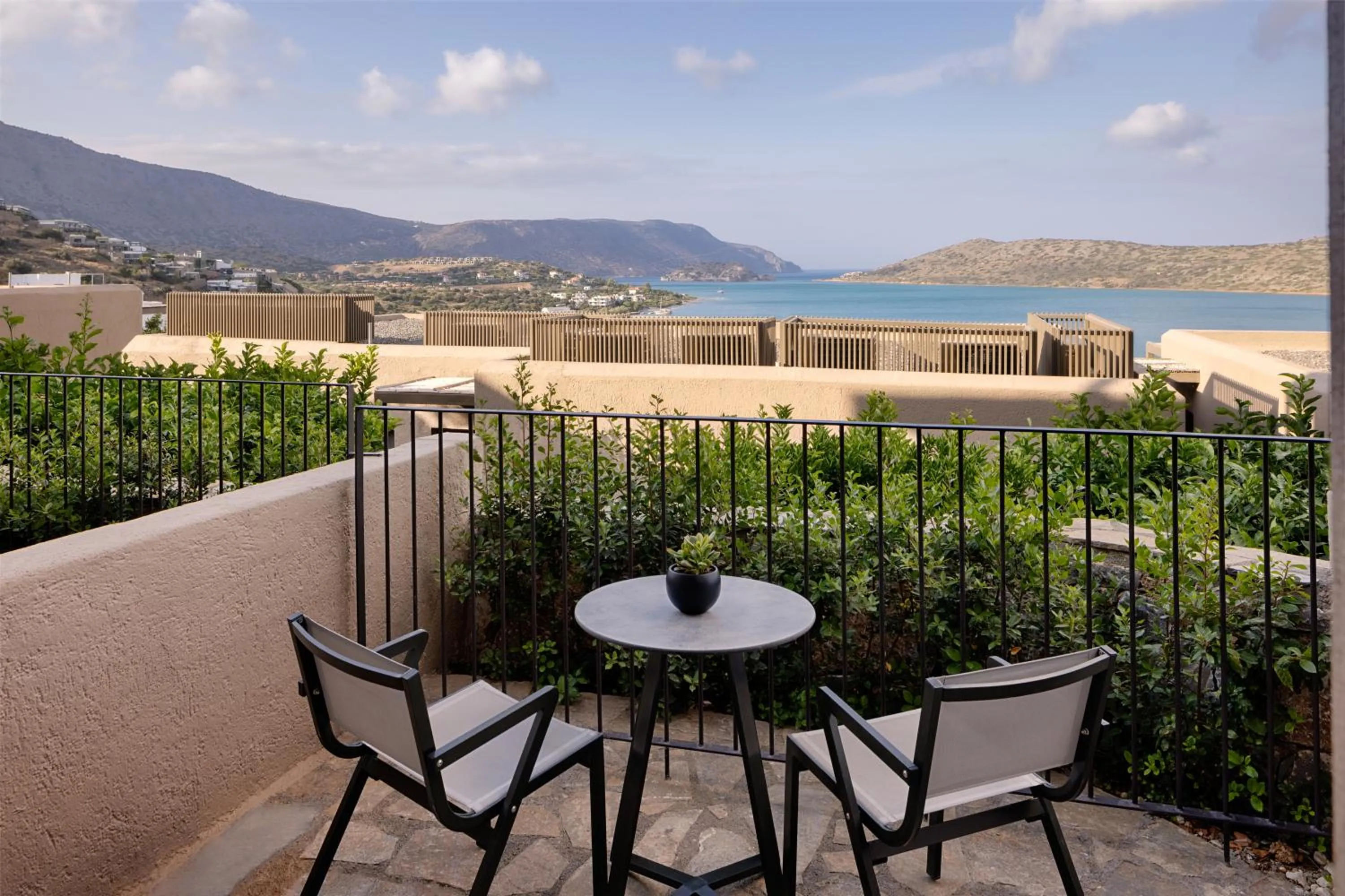 Balcony/Terrace in Domes Aulus Elounda All-Inclusive Resort, Adults only, Curio by Hilton