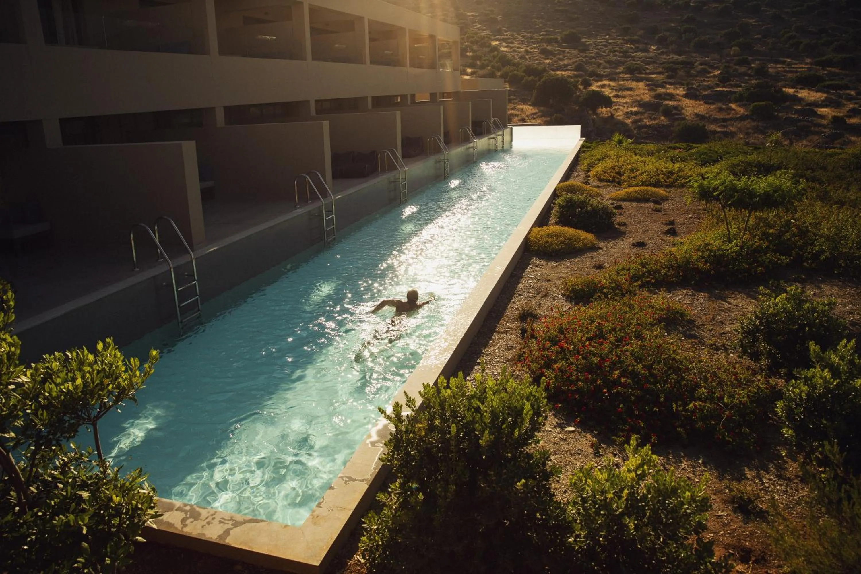 Pool view in Domes Aulus Elounda All-Inclusive Resort, Adults only, Curio by Hilton
