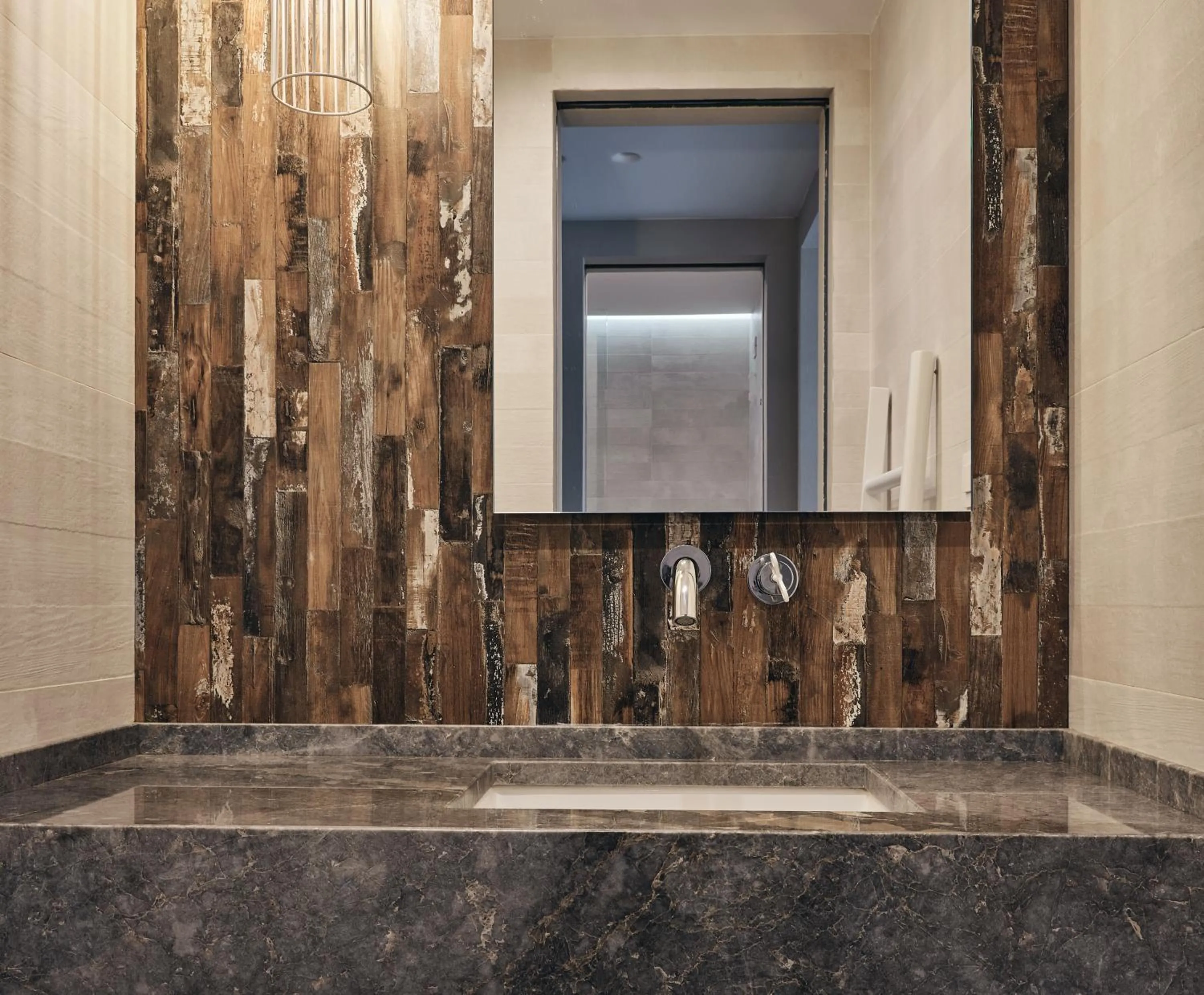 Bathroom in Domes Aulus Elounda All-Inclusive Resort, Adults only, Curio by Hilton