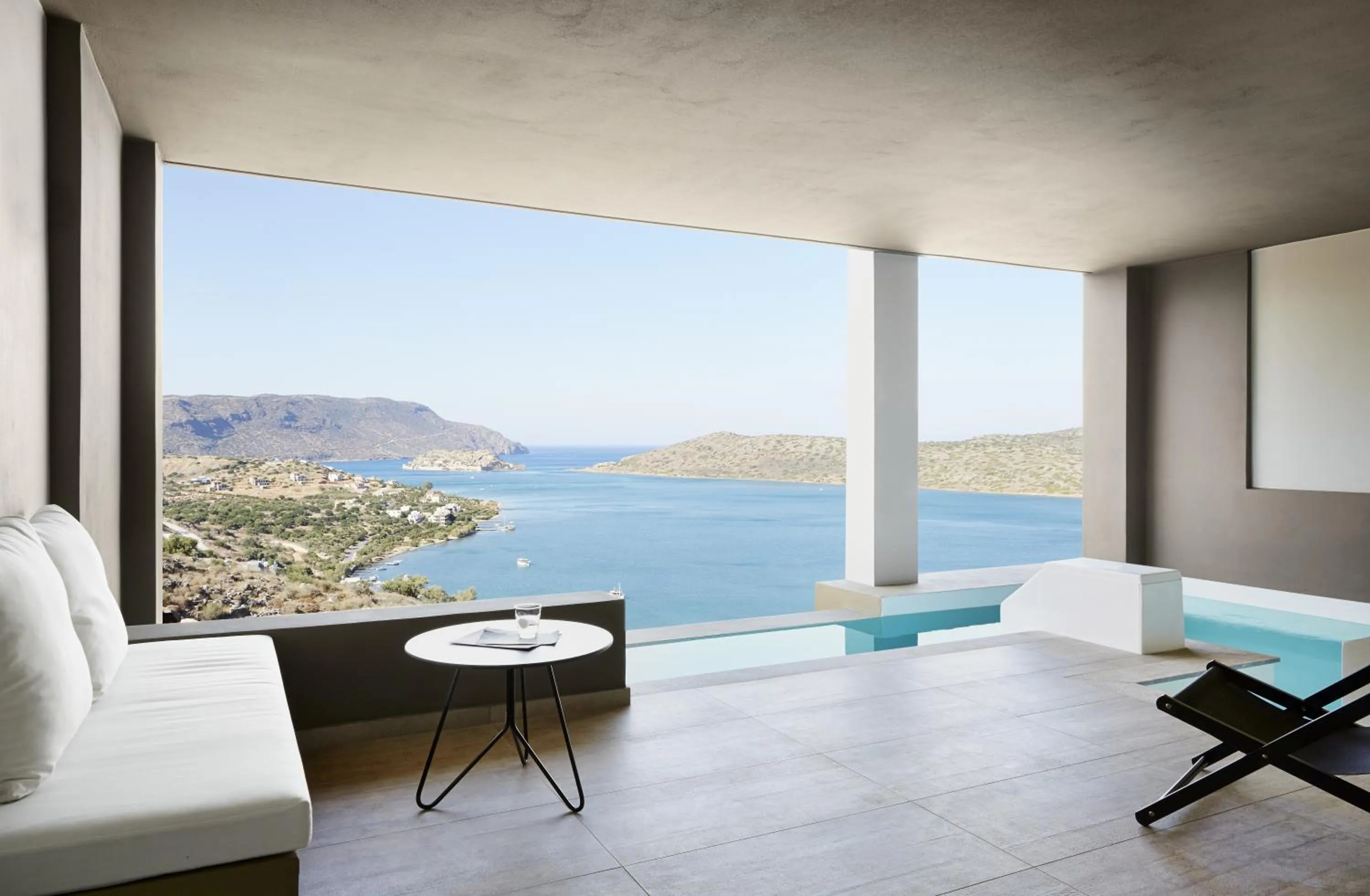 Balcony/Terrace in Domes Aulus Elounda All-Inclusive Resort, Adults only, Curio by Hilton