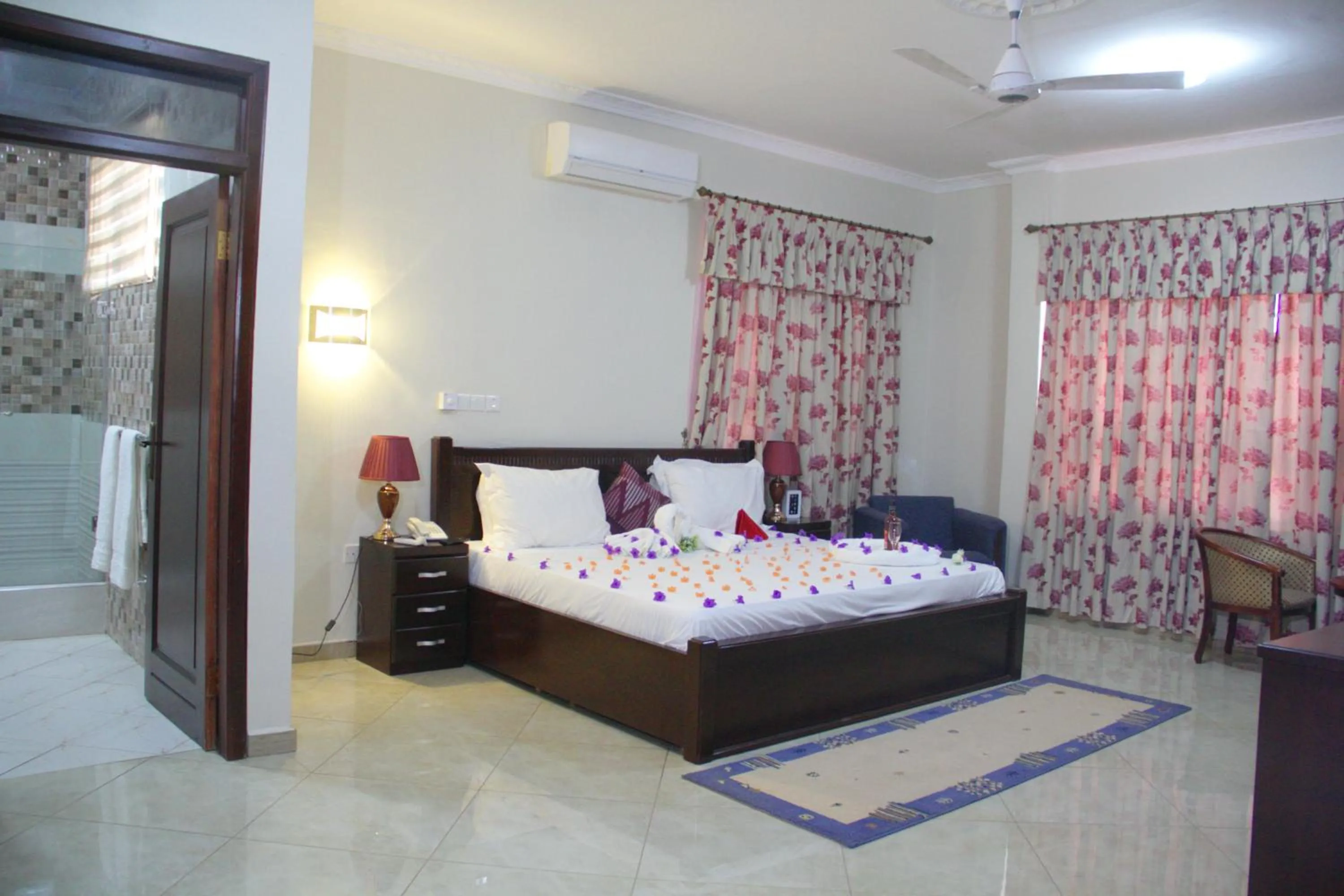 Photo of the whole room in Gold Plus Hotel Ghana