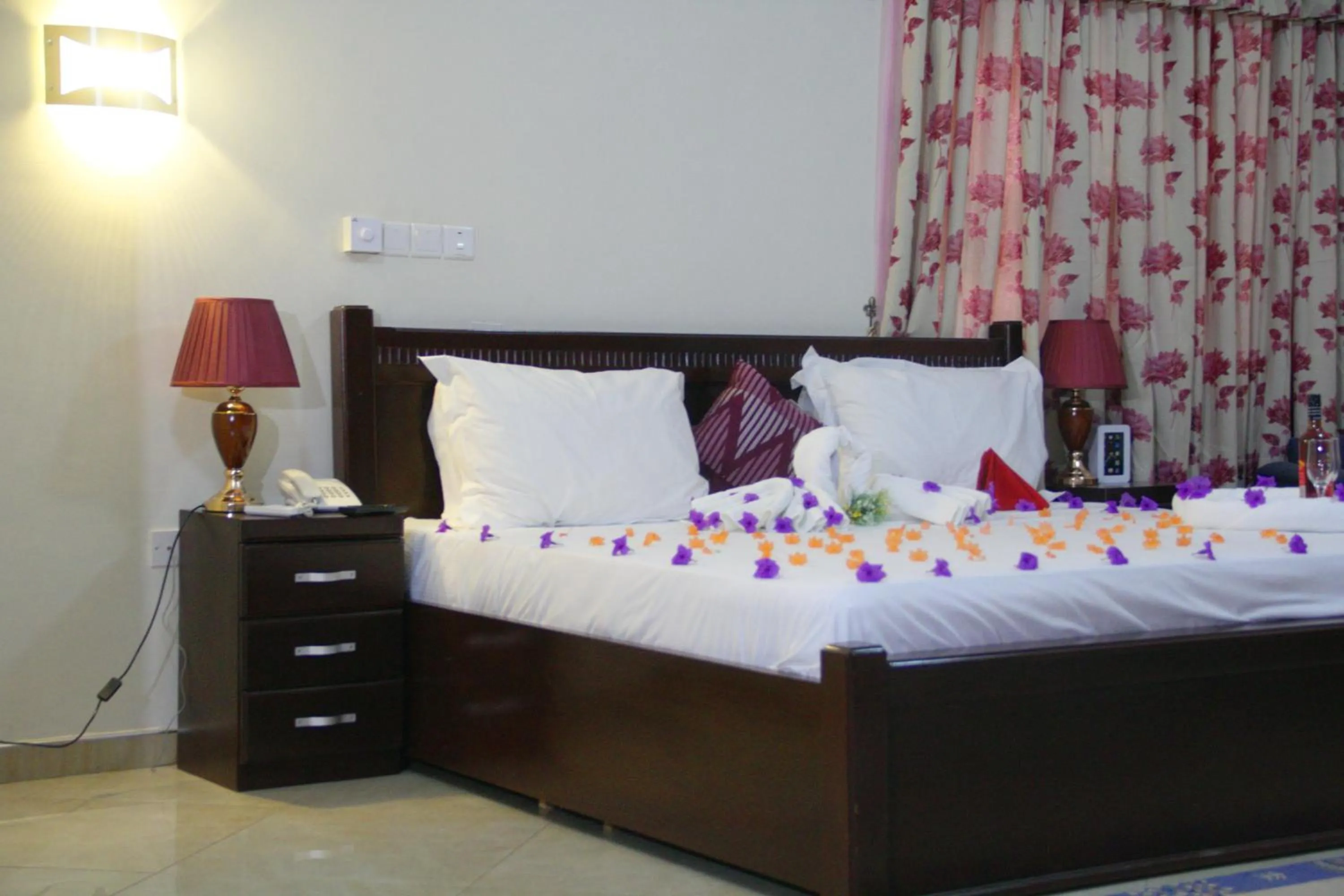 Bedroom in Gold Plus Hotel Ghana