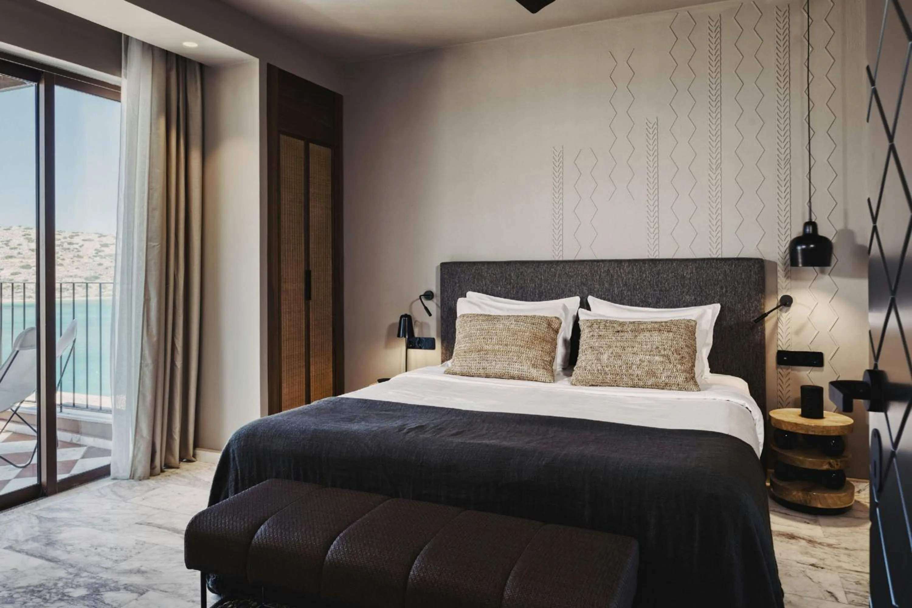 Bedroom, Bed in Domes of Elounda, Autograph Collection