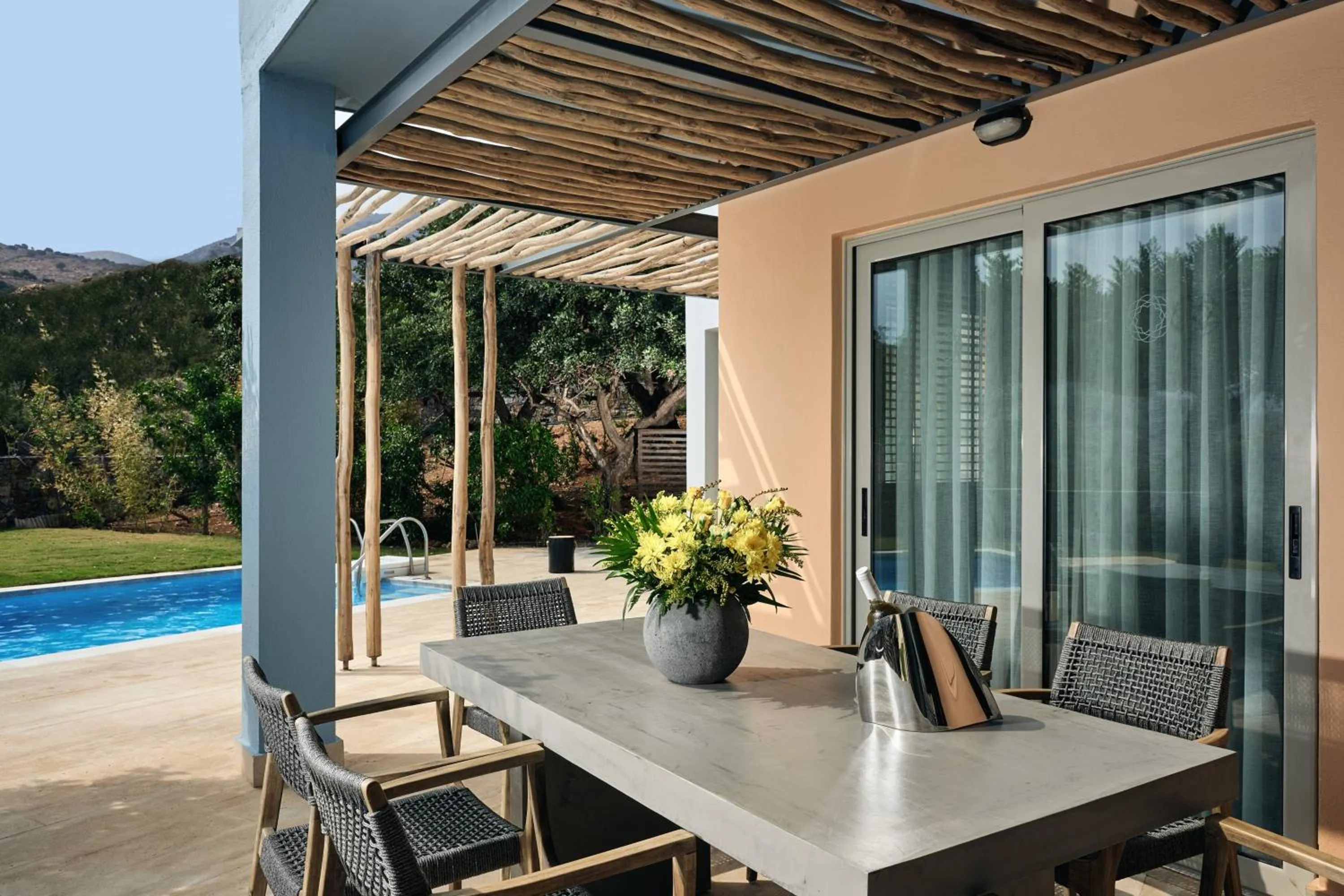 Swimming pool in Domes of Elounda, Autograph Collection