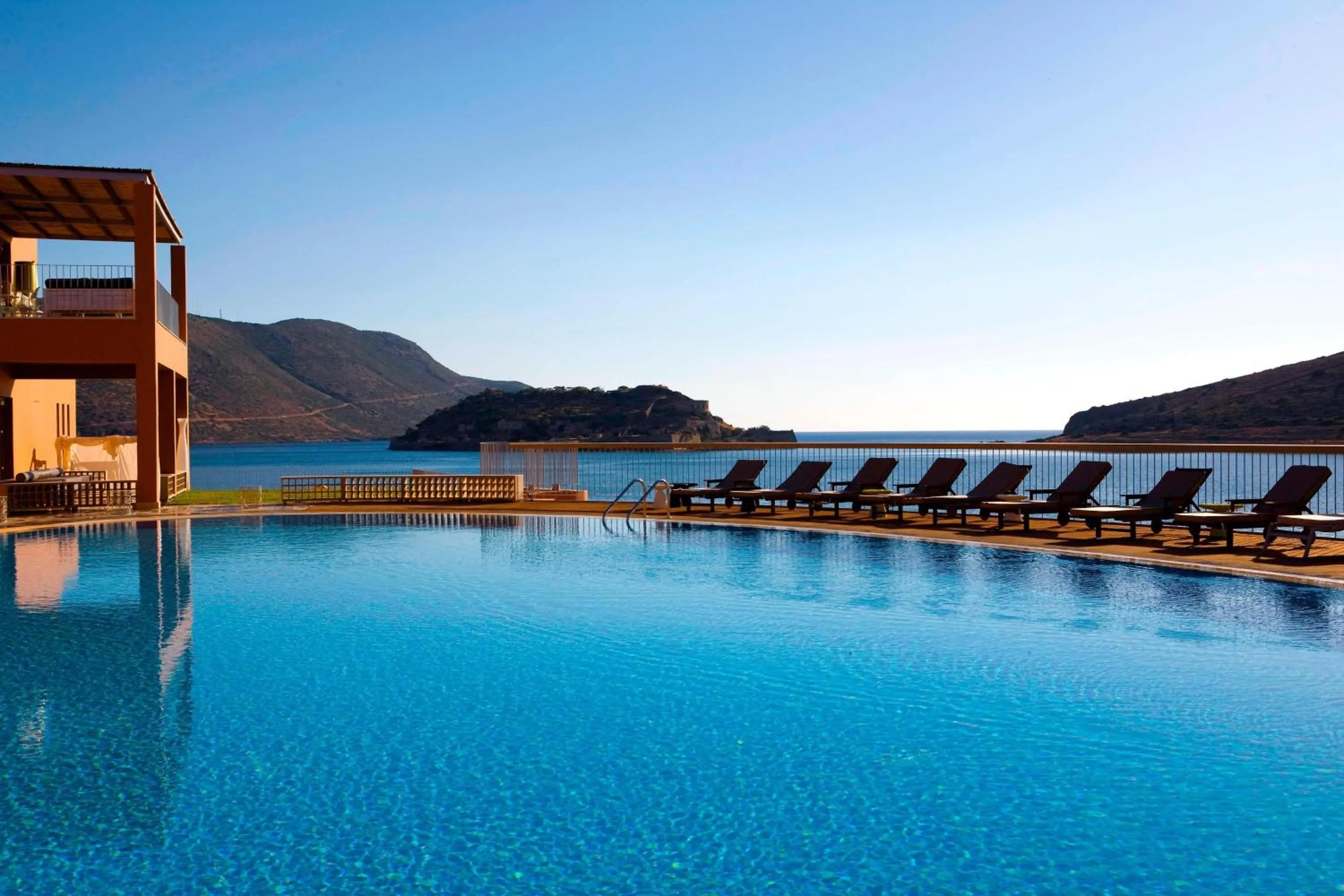 Swimming pool in Domes of Elounda, Autograph Collection