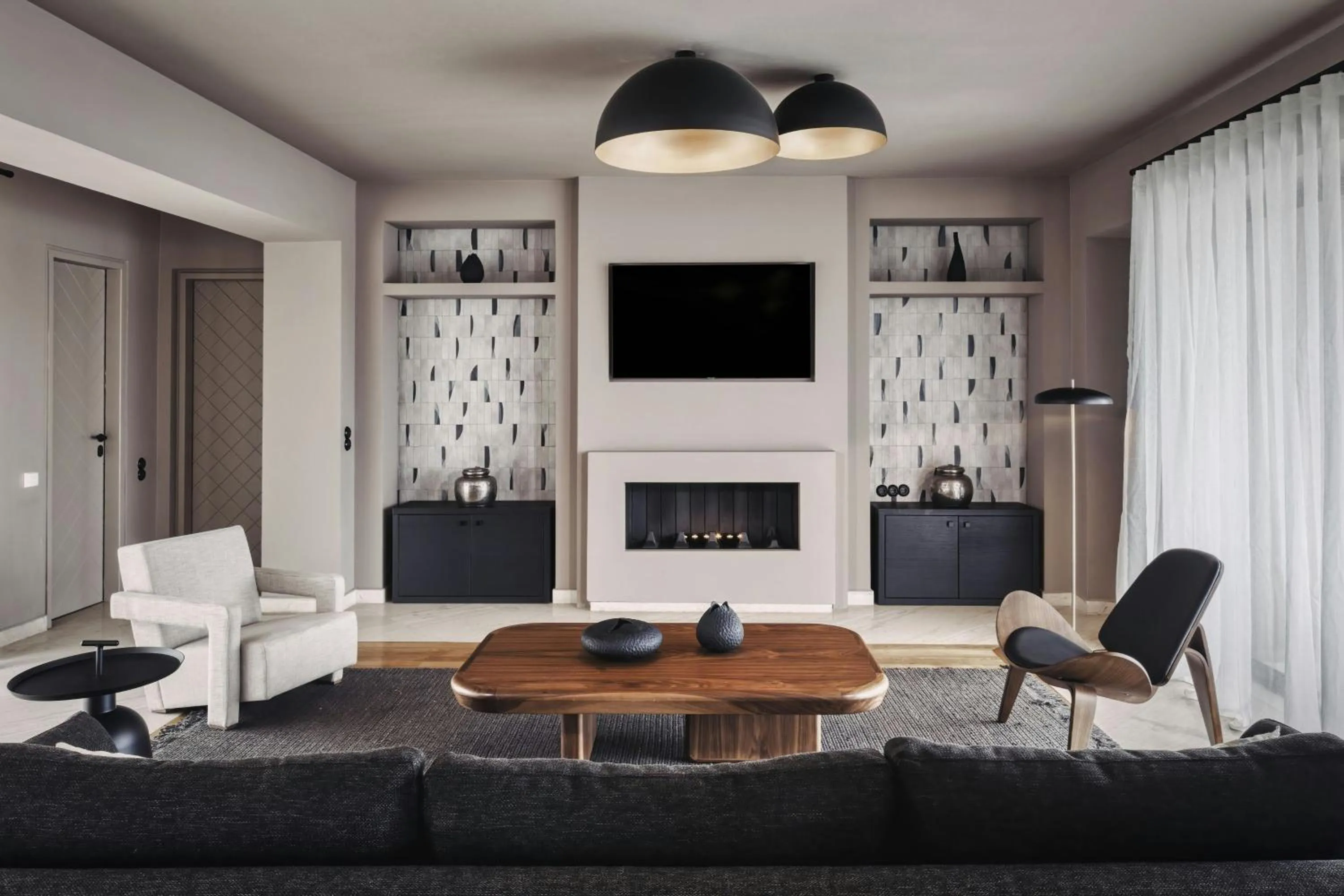 Living room in Domes of Elounda, Autograph Collection